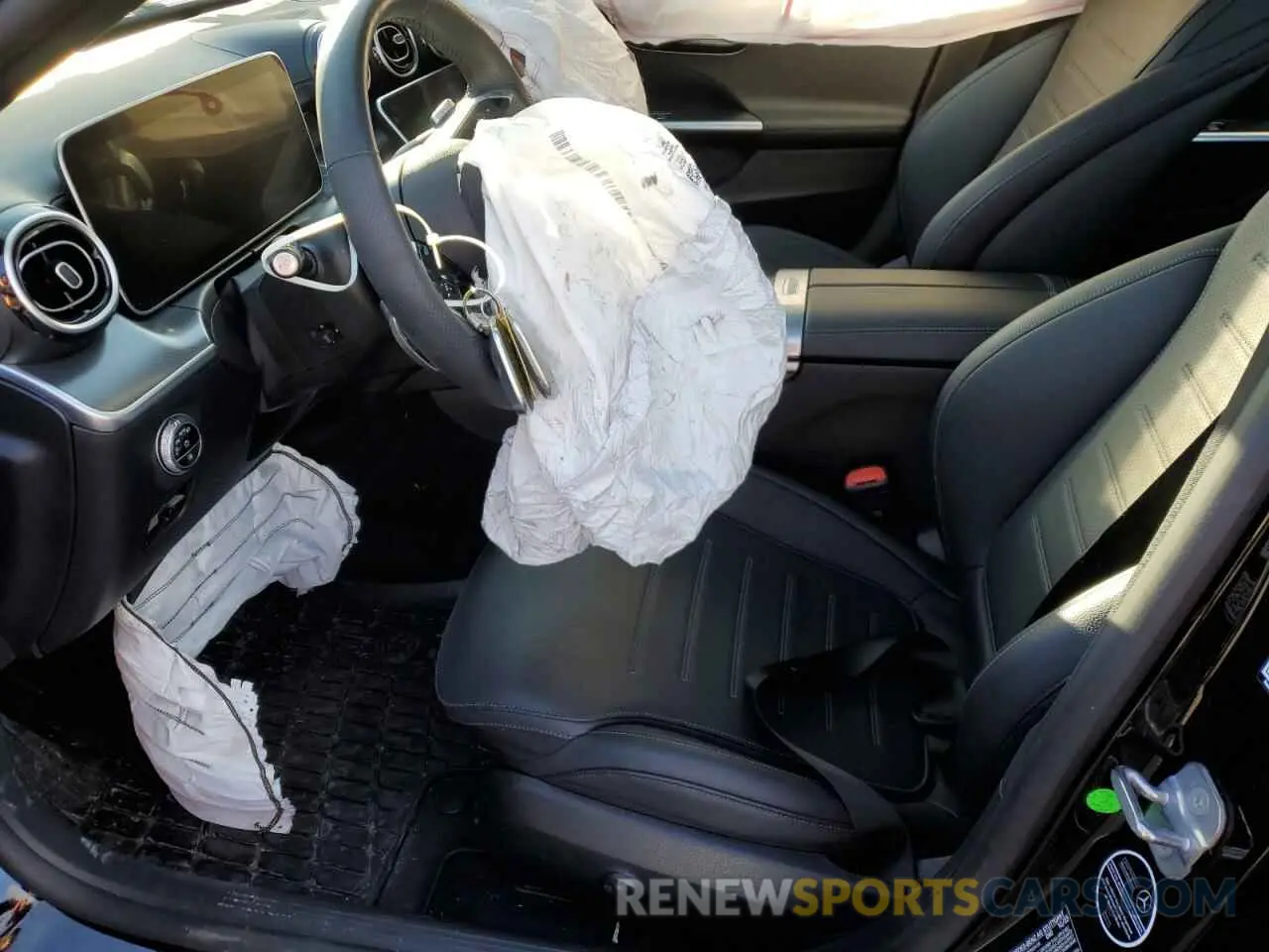 7 fotografías del automóvil dañado W1KAF4HB1RR183620 MERCEDES-BENZ C-CLASS 2024