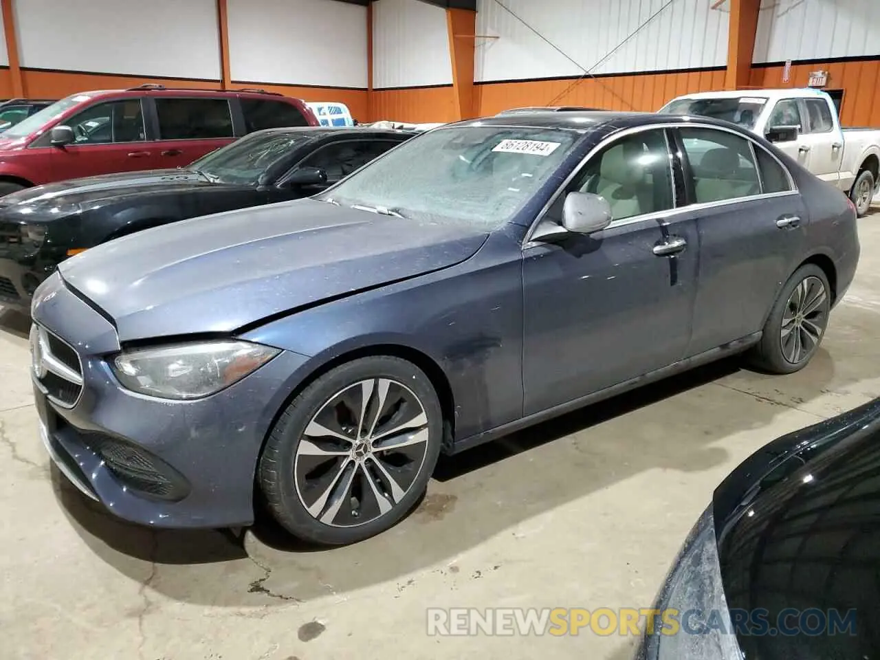 1 fotografías del automóvil dañado W1KAF4HB2RR222618 MERCEDES-BENZ C-CLASS 2024
