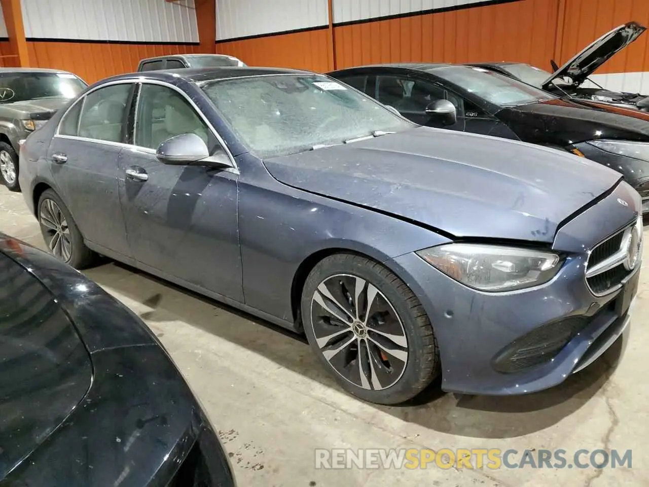 4 fotografías del automóvil dañado W1KAF4HB2RR222618 MERCEDES-BENZ C-CLASS 2024