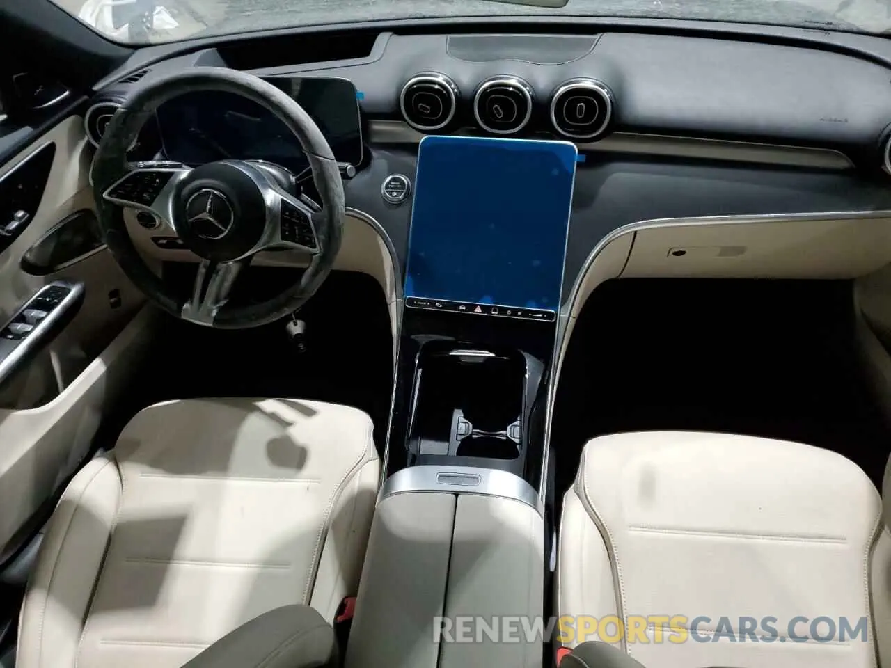 8 fotografías del automóvil dañado W1KAF4HB2RR222618 MERCEDES-BENZ C-CLASS 2024