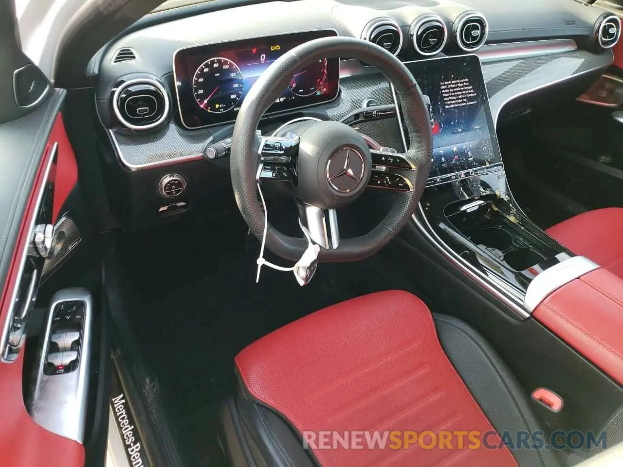 8 fotografías del automóvil dañado W1KAF4HB4RR158968 MERCEDES-BENZ C-CLASS 2024