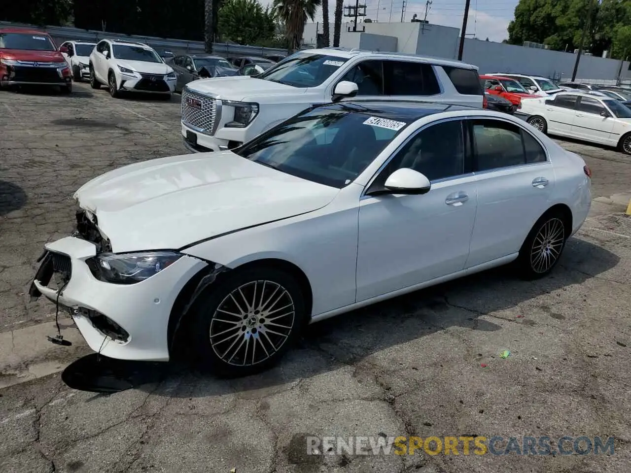 1 fotografías del automóvil dañado W1KAF4HB7RR229936 MERCEDES-BENZ C-CLASS 2024