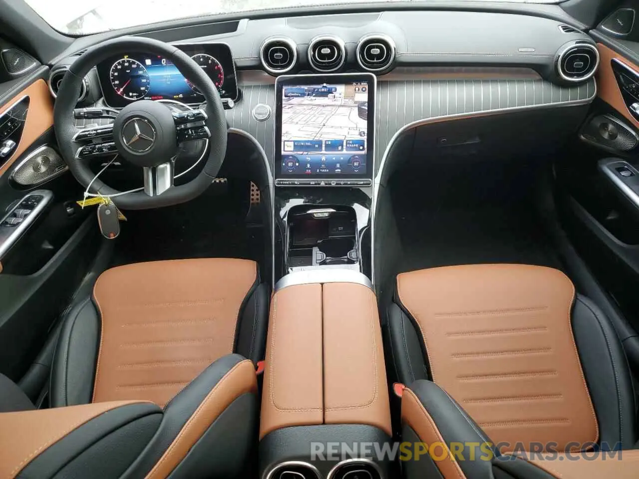 8 fotografías del automóvil dañado W1KAF4HB8RR198163 MERCEDES-BENZ C-CLASS 2024