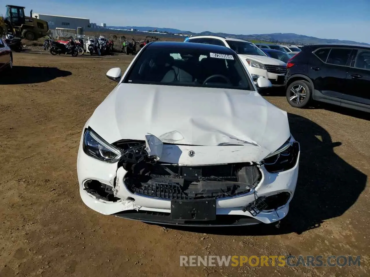 5 fotografías del automóvil dañado W1KAF4HB9RR232143 MERCEDES-BENZ C-CLASS 2024