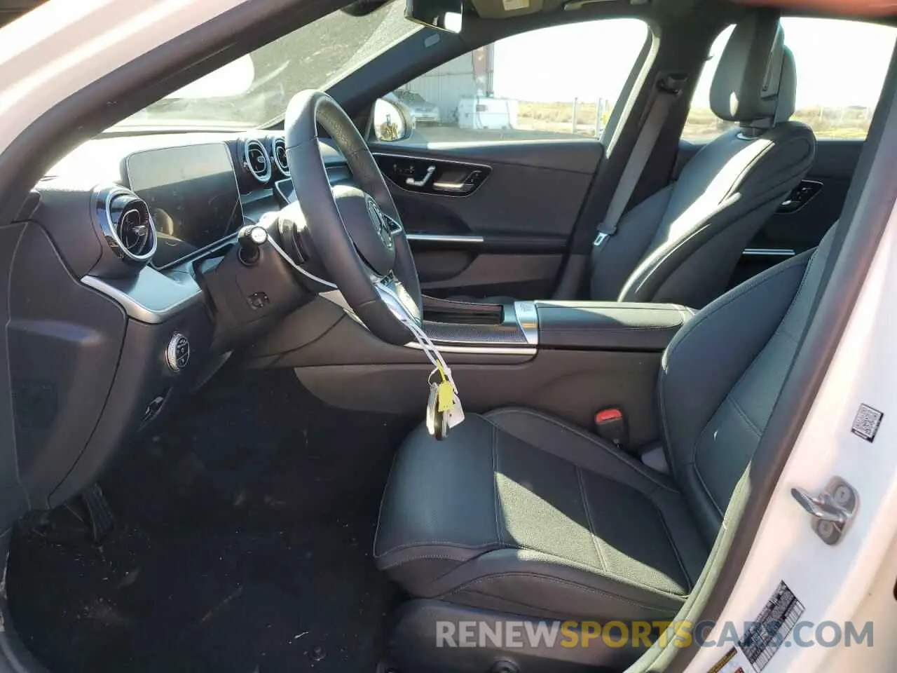 7 fotografías del automóvil dañado W1KAF4HB9RR232143 MERCEDES-BENZ C-CLASS 2024