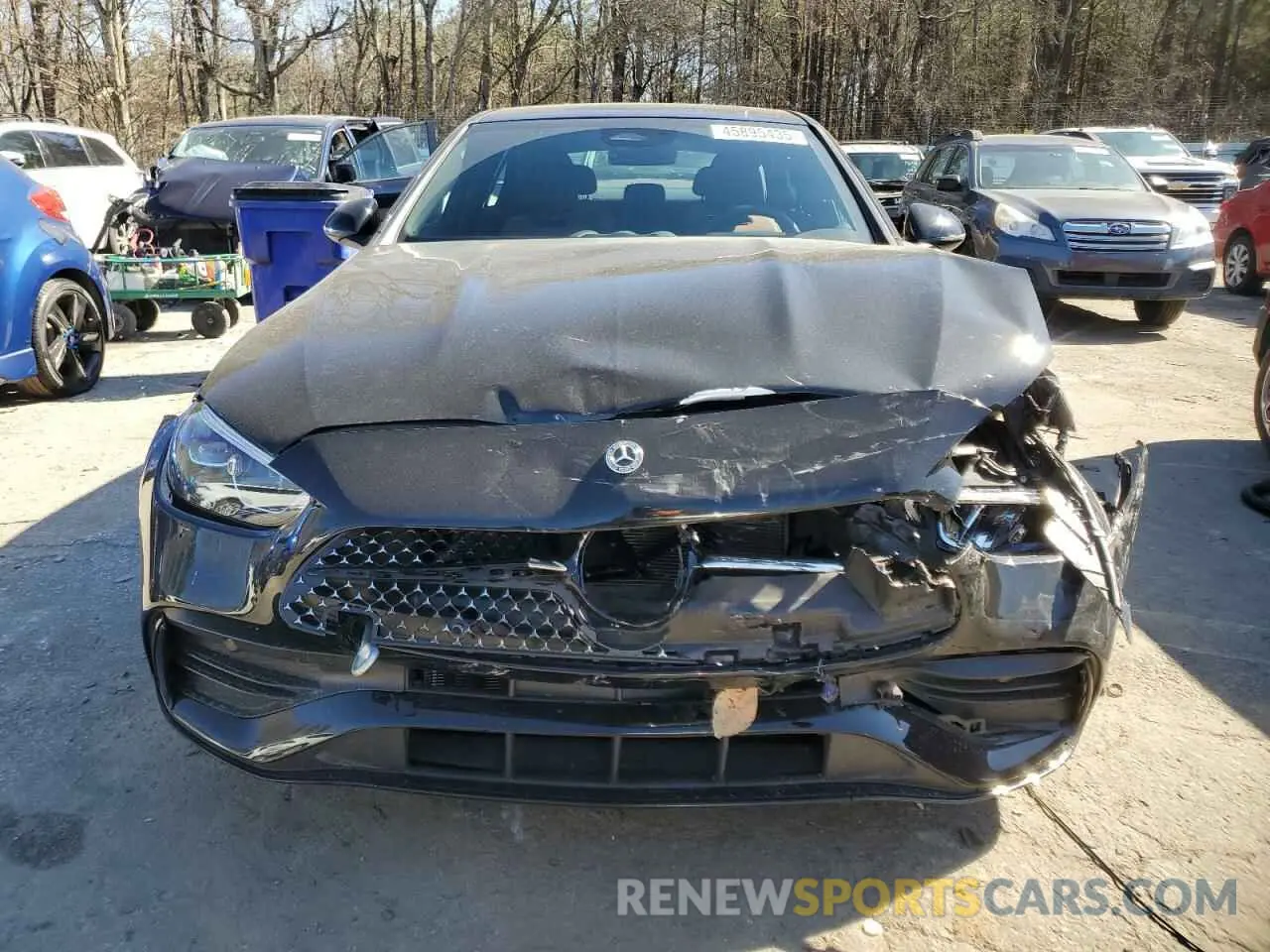 5 fotografías del automóvil dañado W1KAF4HBXRR177105 MERCEDES-BENZ C-CLASS 2024