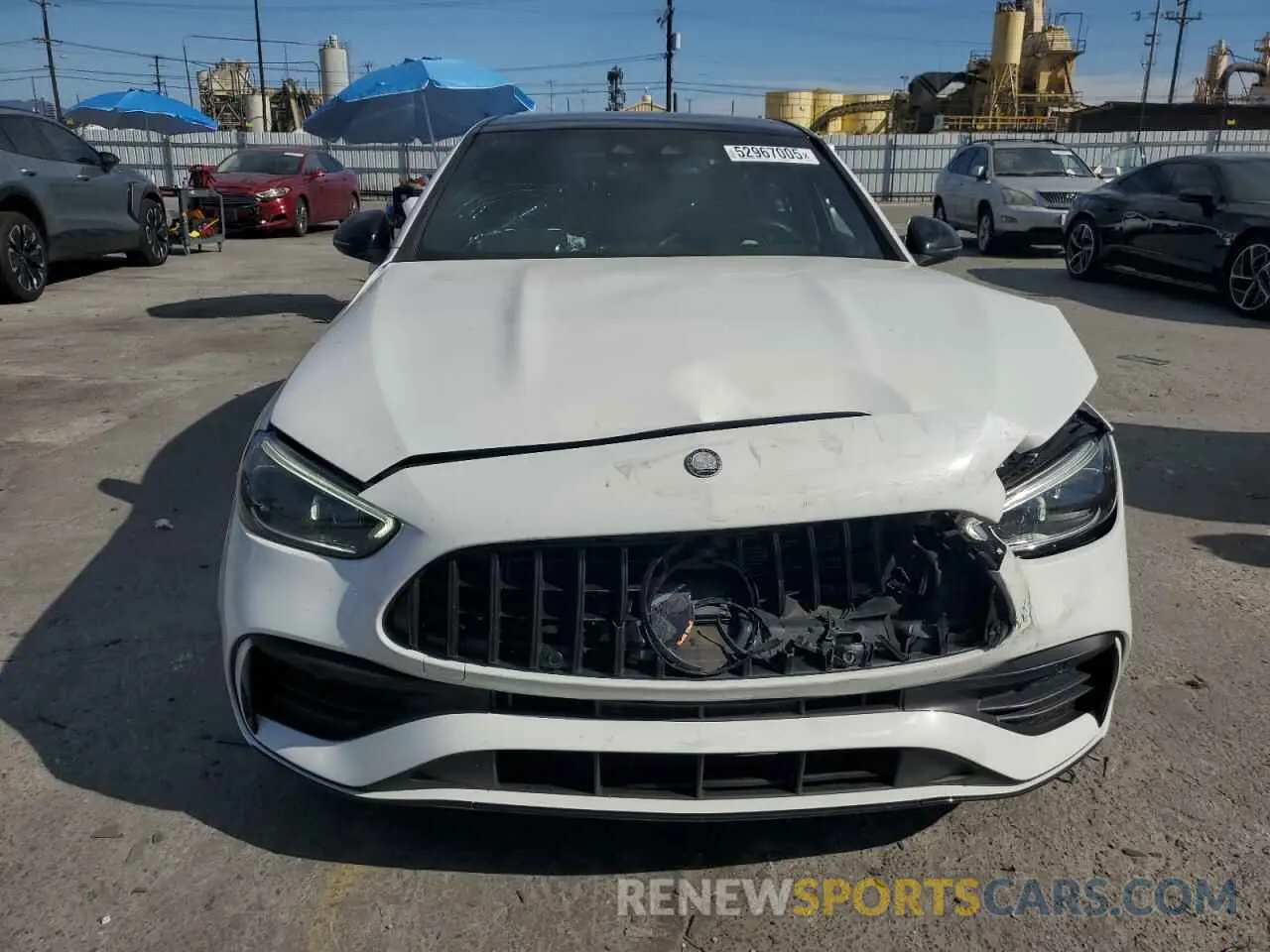 5 fotografías del automóvil dañado W1KAF8HB0RR158084 MERCEDES-BENZ C-CLASS 2024