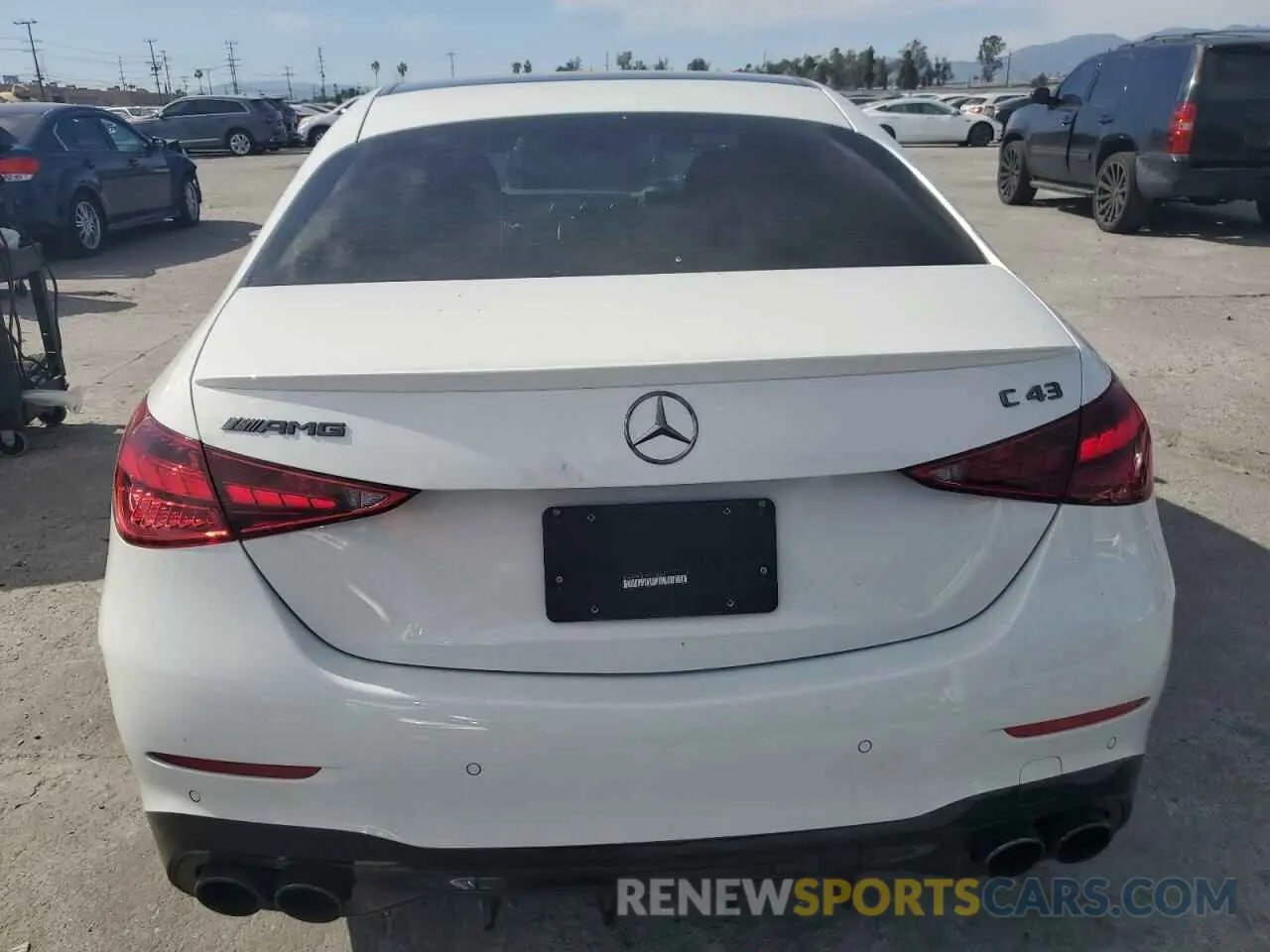 6 fotografías del automóvil dañado W1KAF8HB0RR158084 MERCEDES-BENZ C-CLASS 2024
