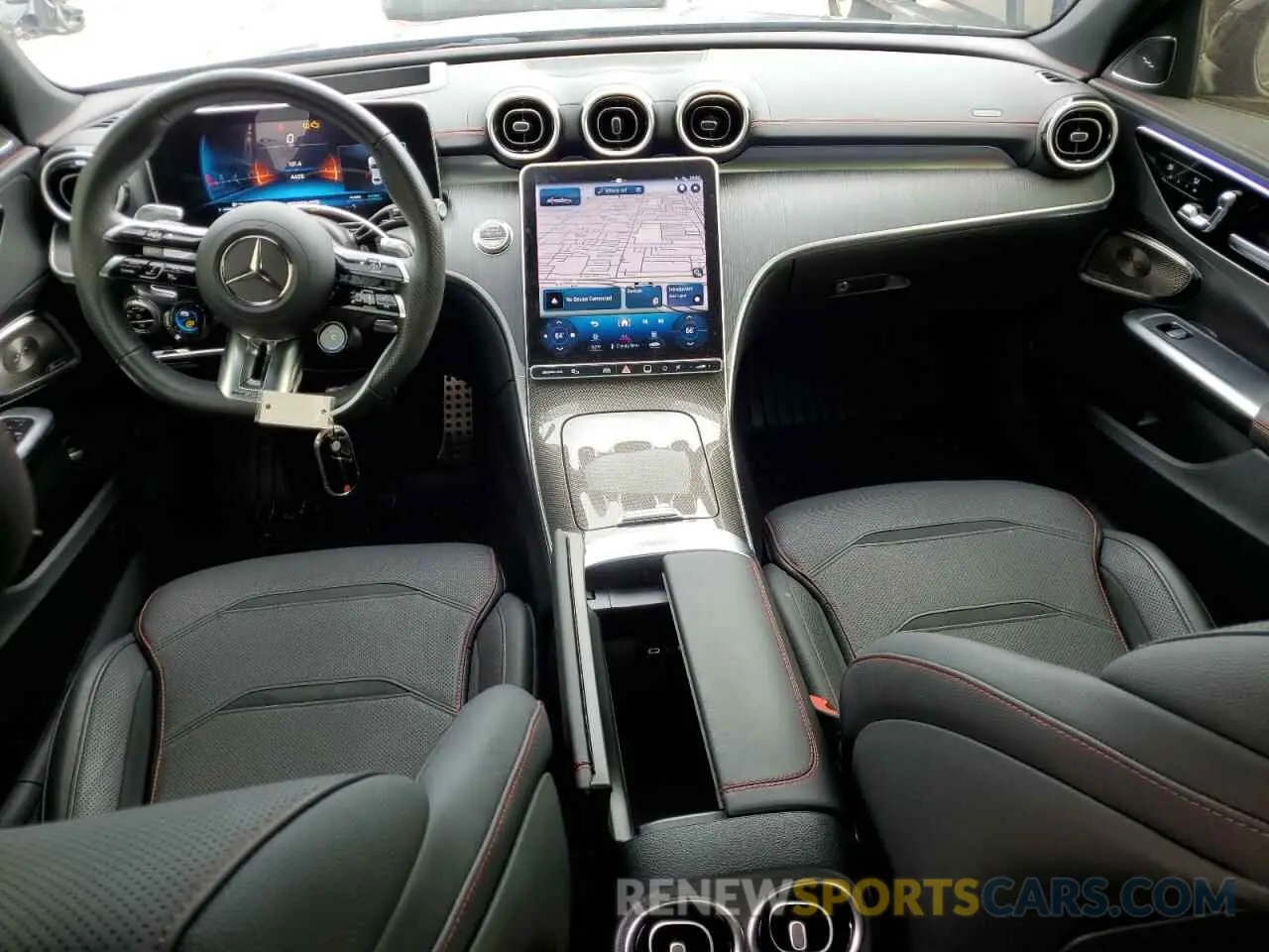 8 fotografías del automóvil dañado W1KAF8HB2RR183844 MERCEDES-BENZ C-CLASS 2024