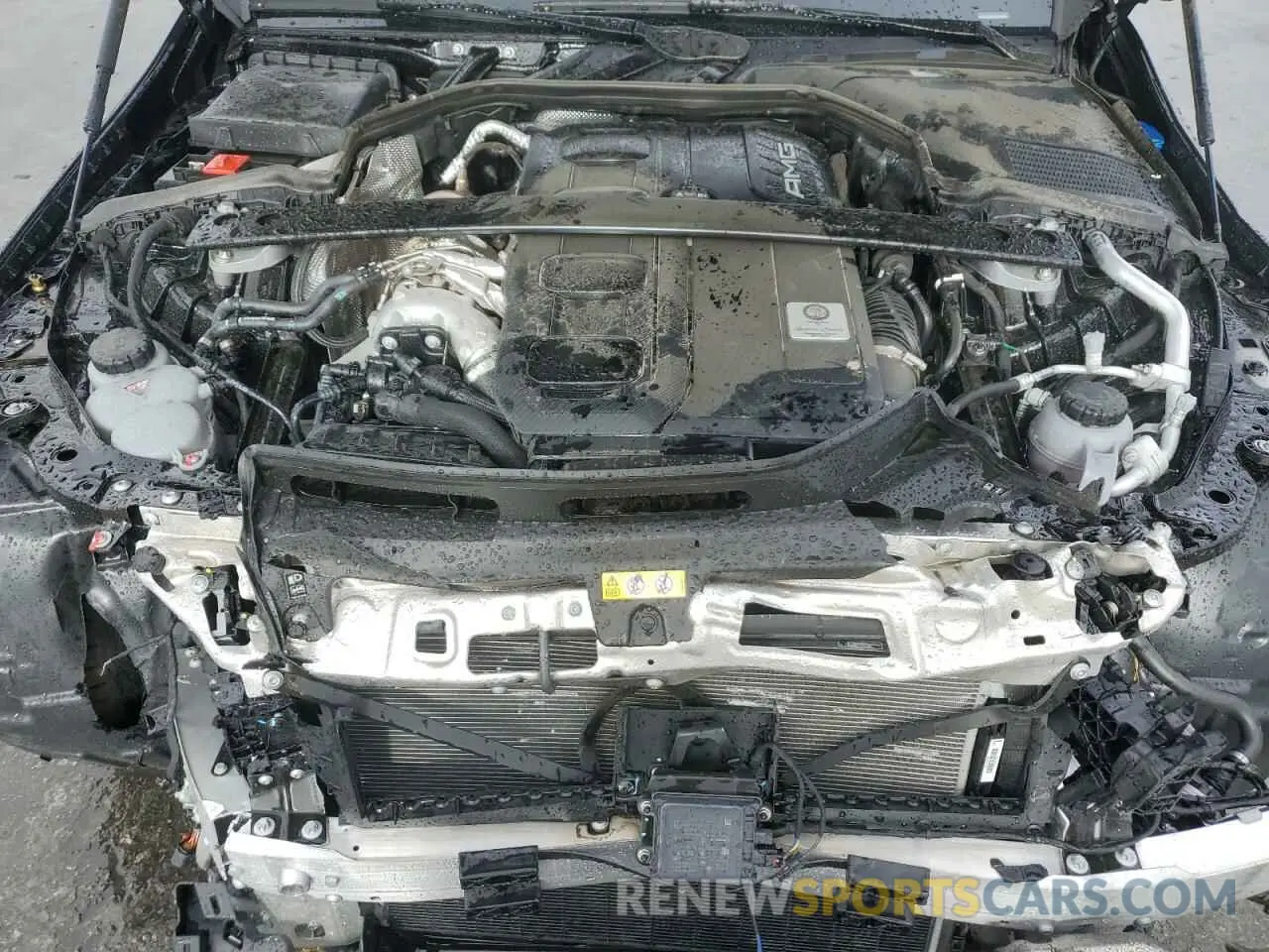 13 fotografías del automóvil dañado W1KAF8HB4RR227455 MERCEDES-BENZ C-CLASS 2024