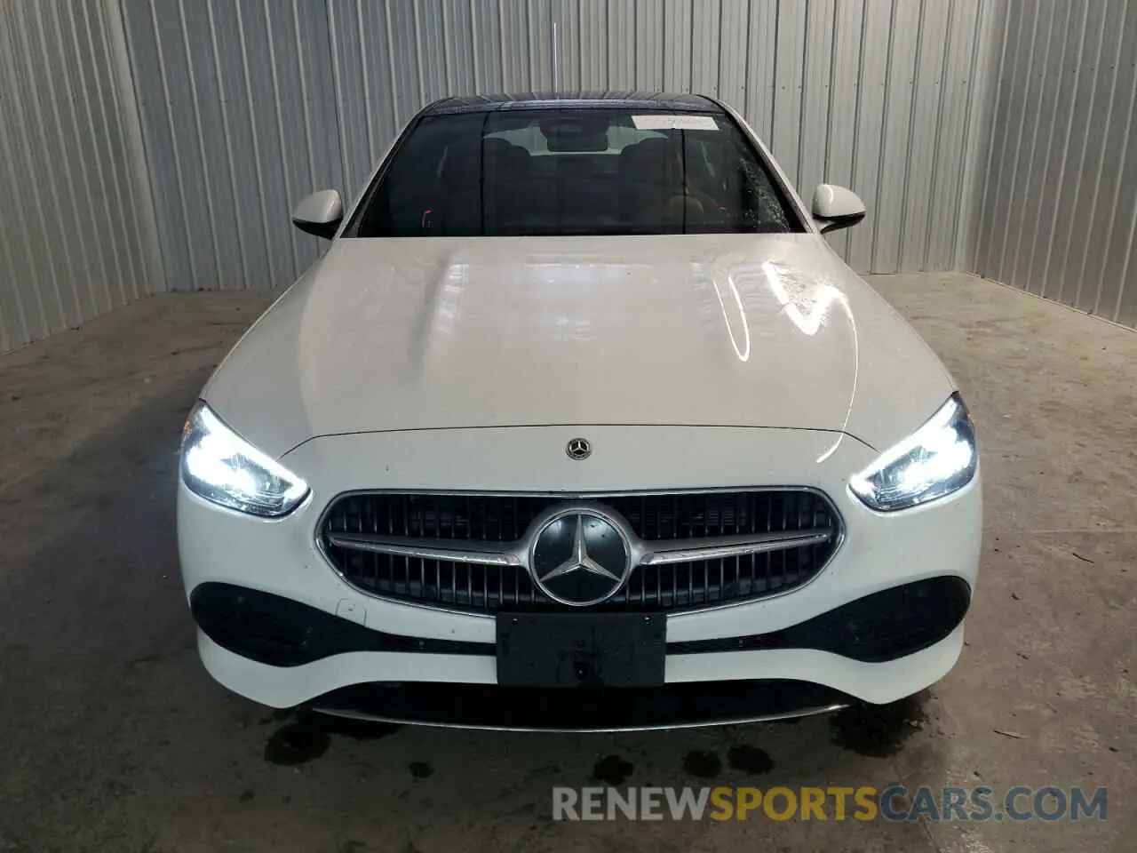 5 fotografías del automóvil dañado W1KAF4GB5SR238853 MERCEDES-BENZ C-CLASS 2025