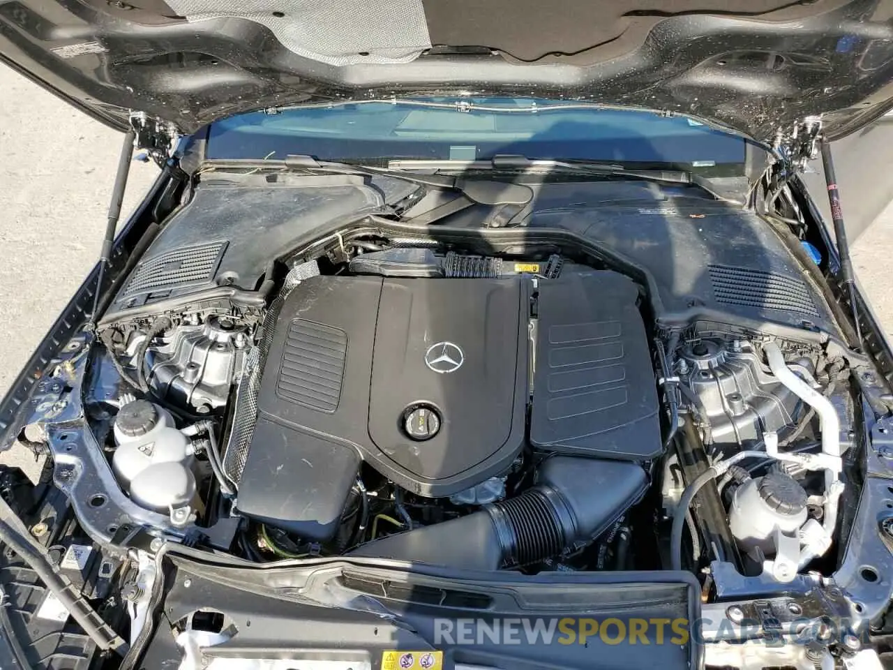 11 fotografías del automóvil dañado W1KAF4GB7SR251684 MERCEDES-BENZ C-CLASS 2025