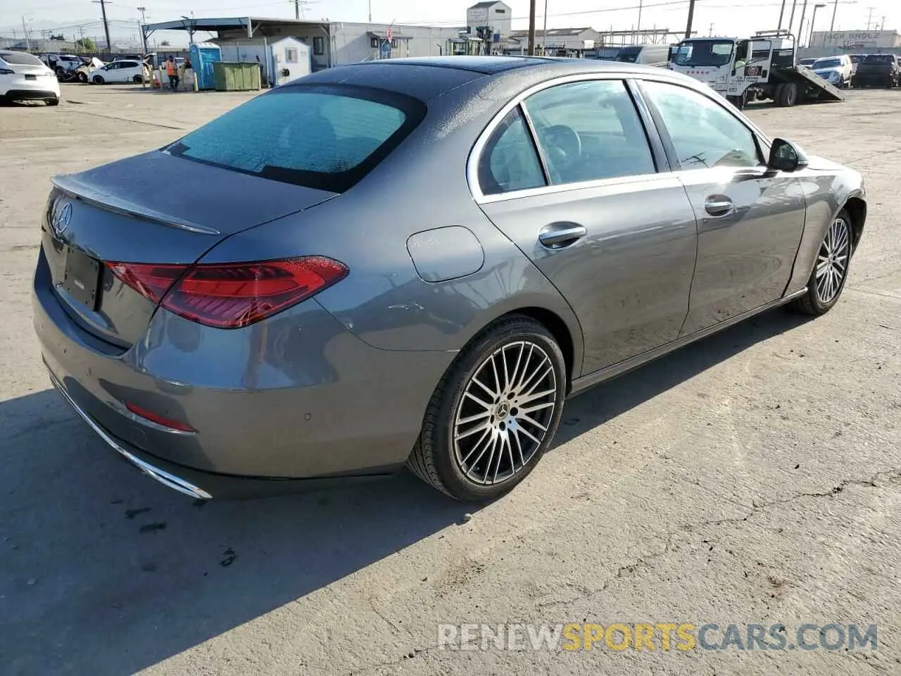 3 fotografías del automóvil dañado W1KAF4GB7SR251684 MERCEDES-BENZ C-CLASS 2025