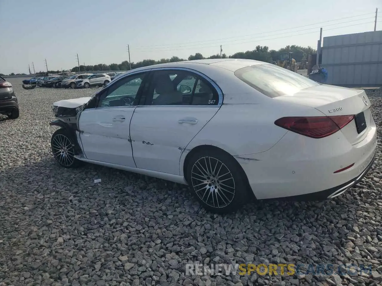 2 fotografías del automóvil dañado W1KAF4GBXSR238136 MERCEDES-BENZ C-CLASS 2025