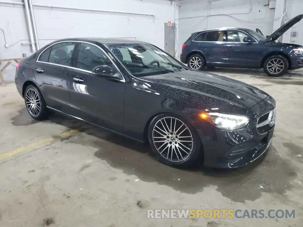 4 fotografías del automóvil dañado W1KAF4HB1SR249492 MERCEDES-BENZ C-CLASS 2025