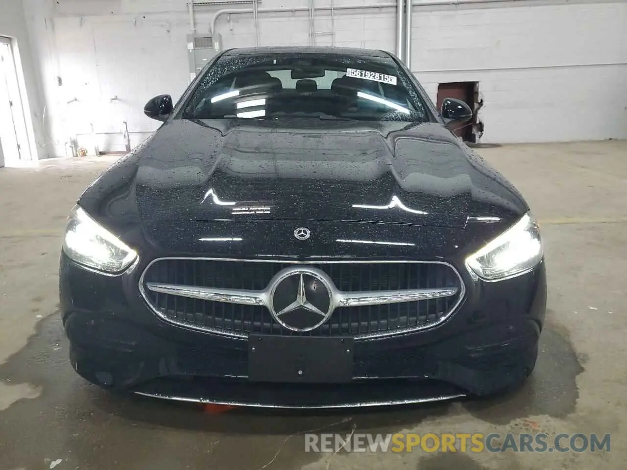 5 fotografías del automóvil dañado W1KAF4HB1SR249492 MERCEDES-BENZ C-CLASS 2025