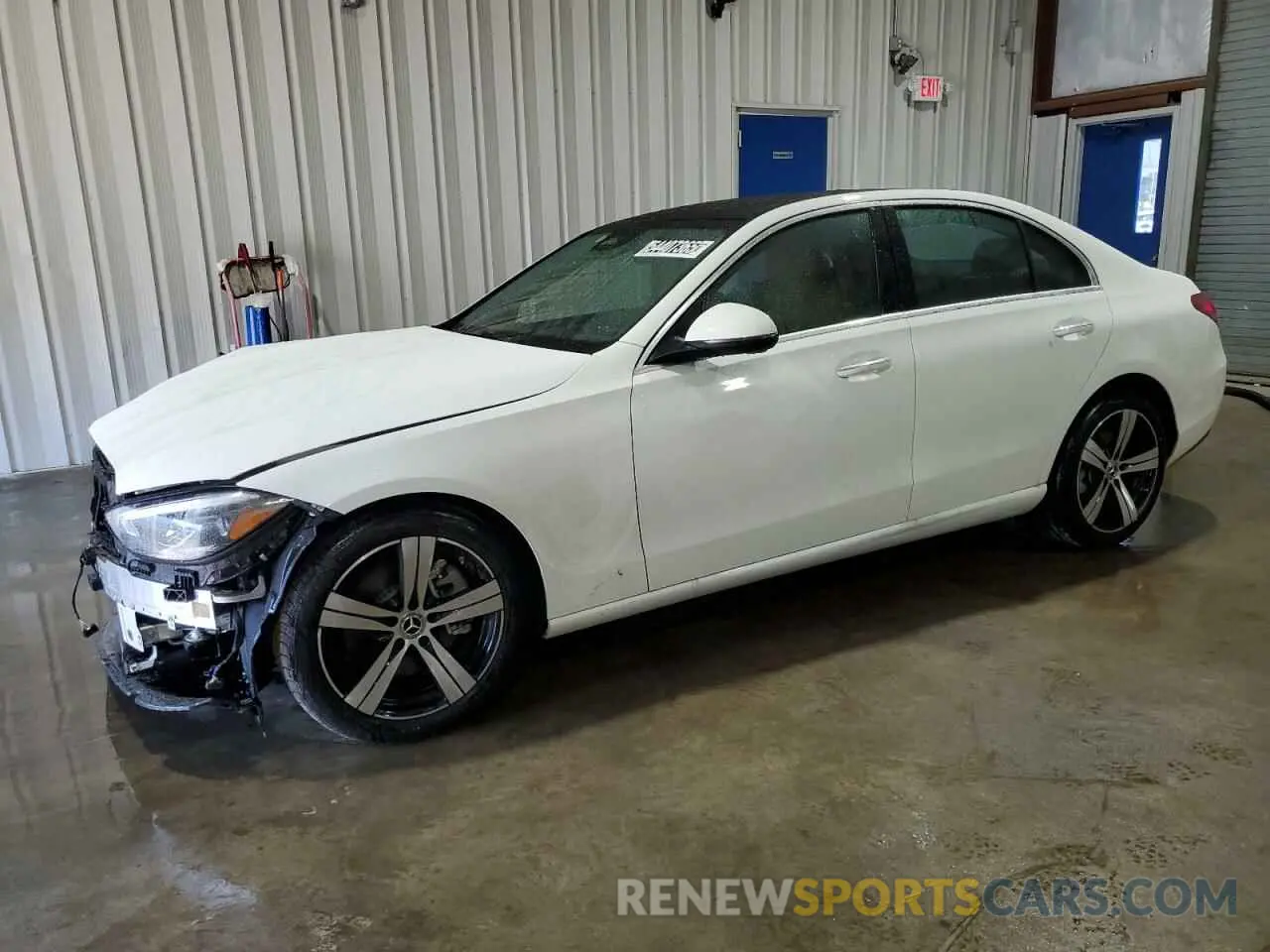 1 fotografías del automóvil dañado W1KAF4HB5SR256235 MERCEDES-BENZ C-CLASS 2025