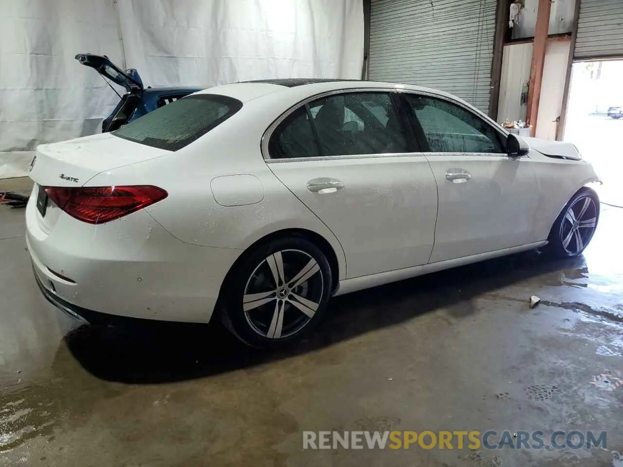3 fotografías del automóvil dañado W1KAF4HB5SR256235 MERCEDES-BENZ C-CLASS 2025