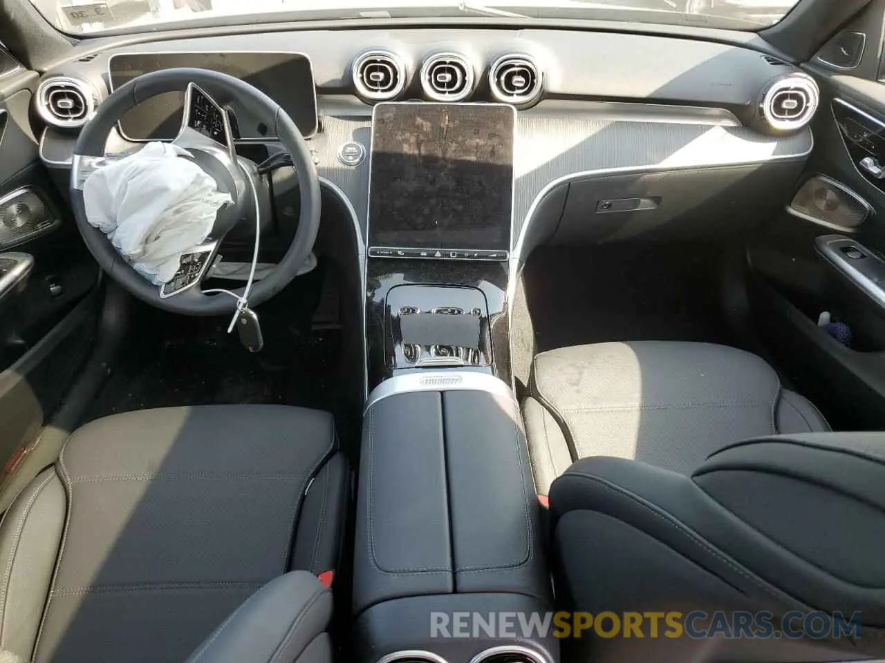 8 fotografías del automóvil dañado W1KAF4HB9SR249921 MERCEDES-BENZ C-CLASS 2025