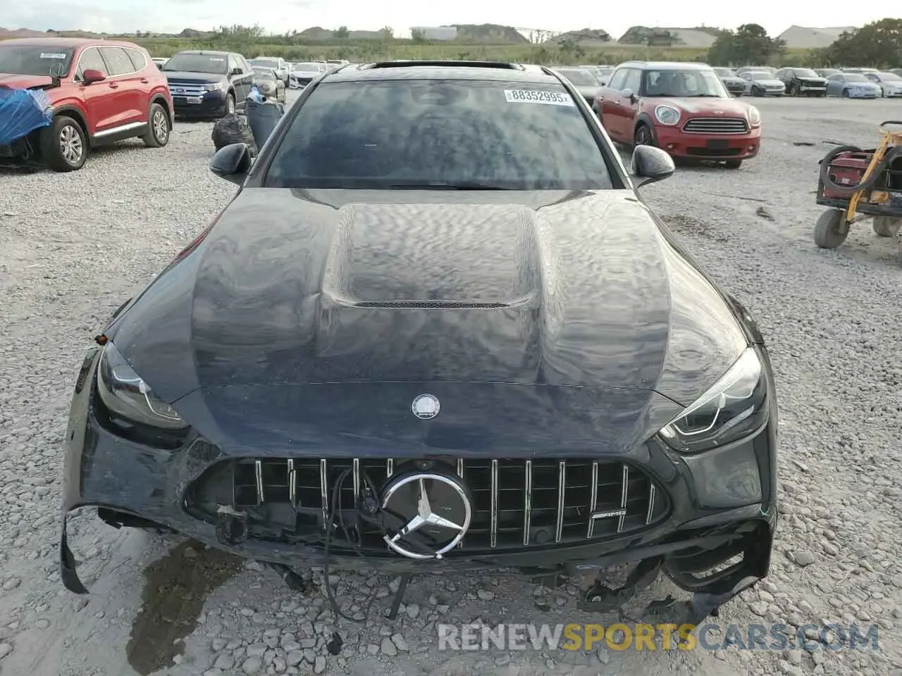 5 fotografías del automóvil dañado W1KAF8AB7SR245299 MERCEDES-BENZ C-CLASS 2025