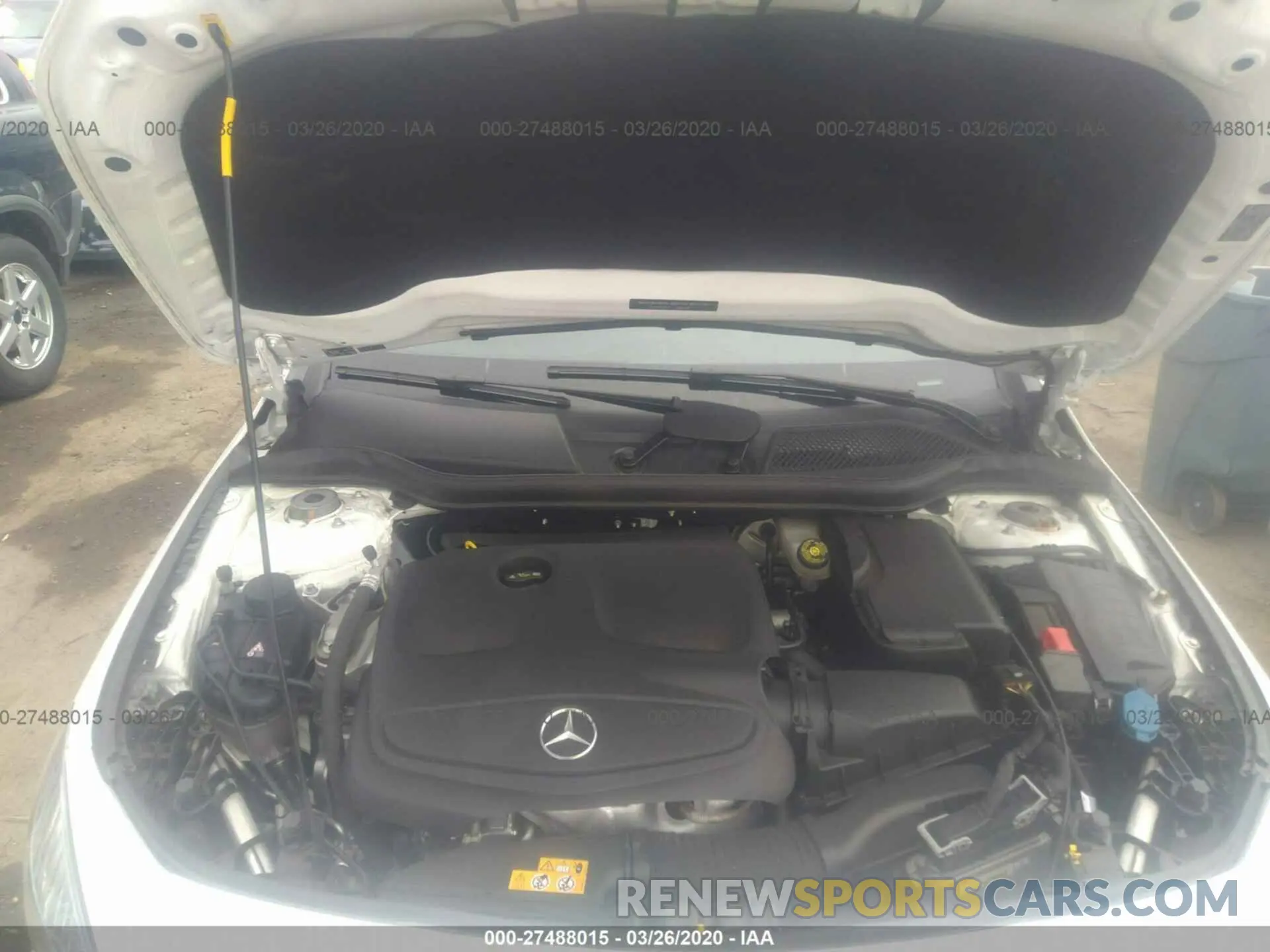 10 fotografías del automóvil dañado WDDSJ4EB0KN750856 MERCEDES-BENZ CLA 2019