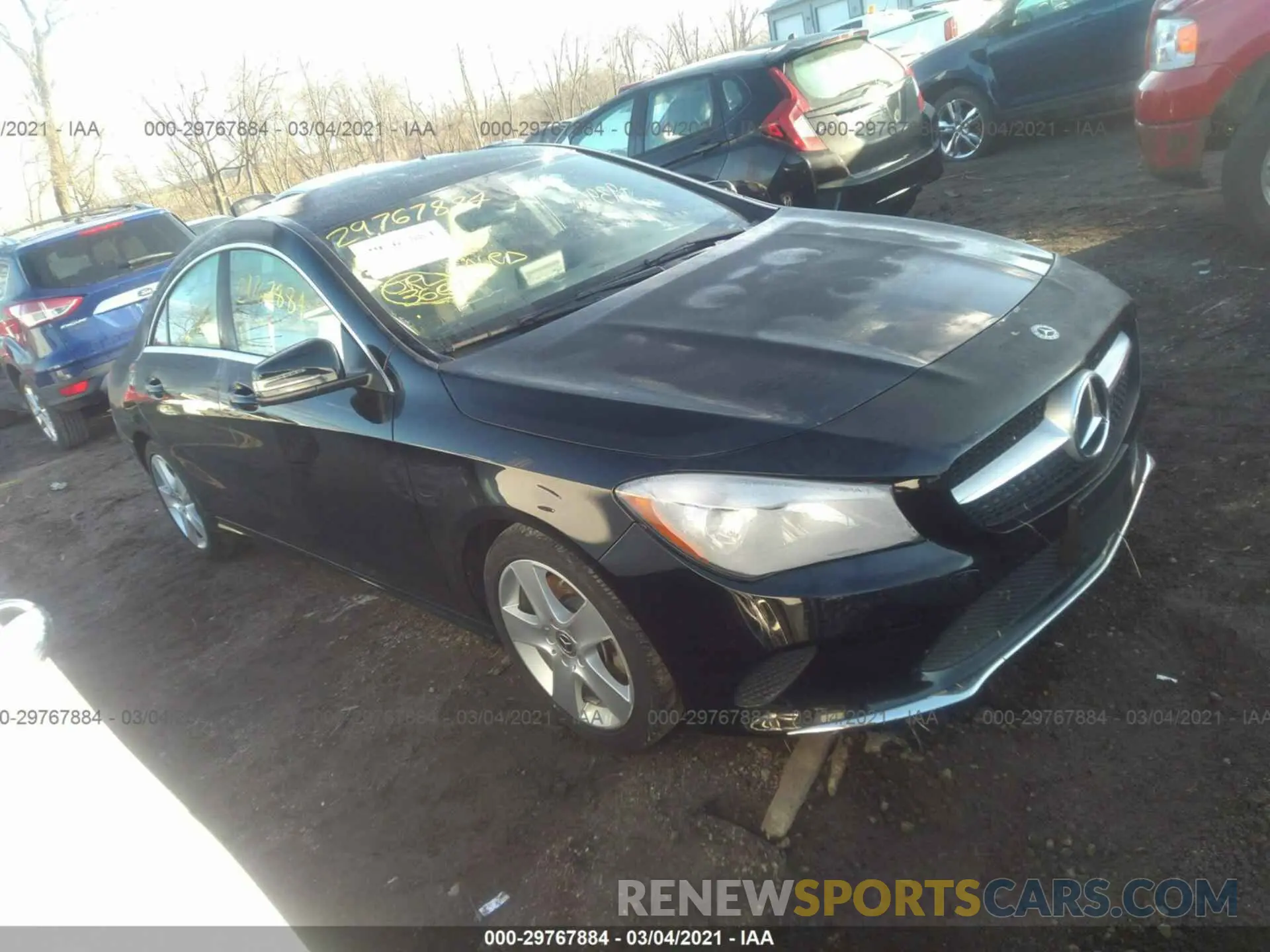 1 fotografías del automóvil dañado WDDSJ4EB1KN744628 MERCEDES-BENZ CLA 2019