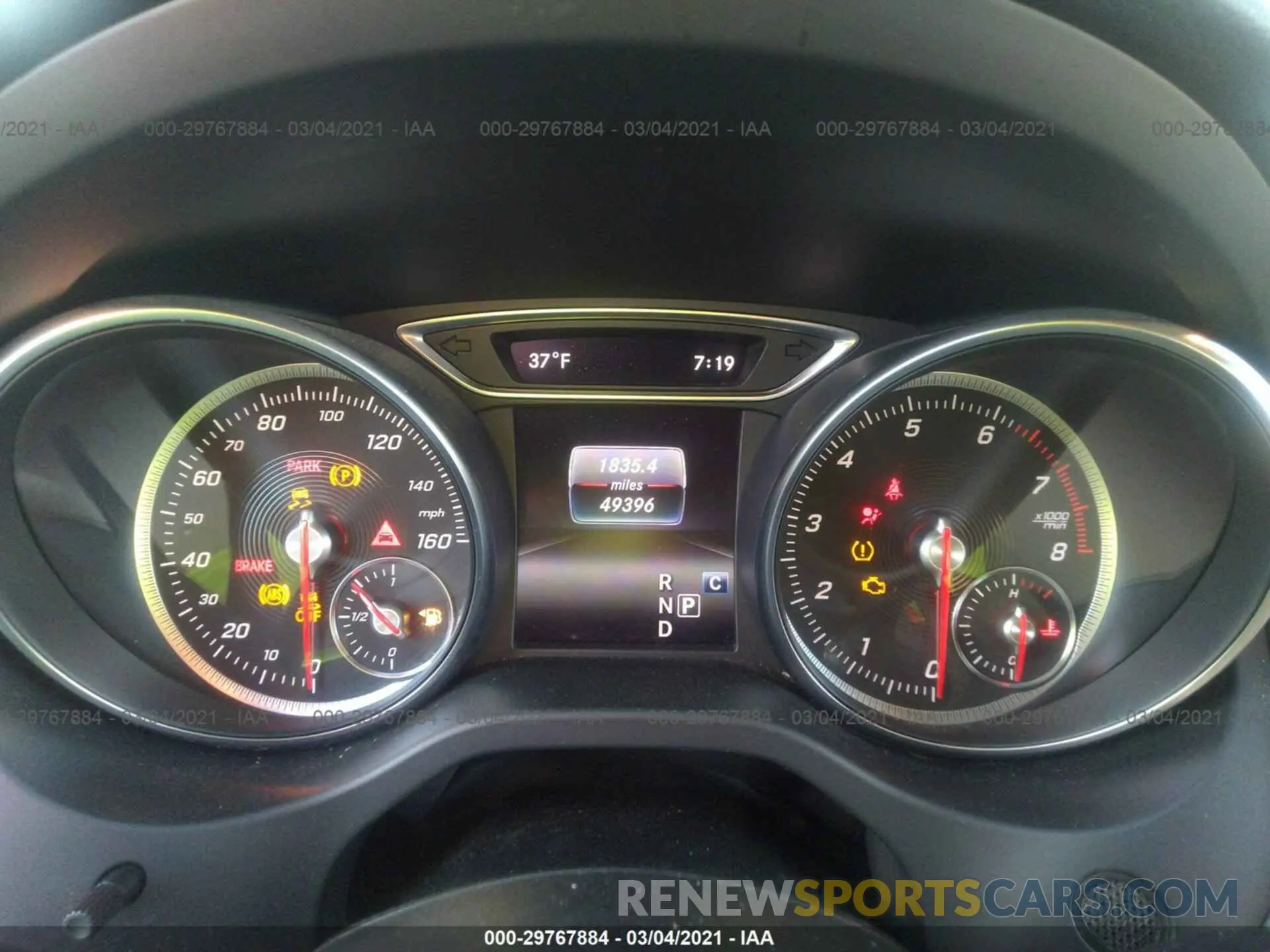 7 fotografías del automóvil dañado WDDSJ4EB1KN744628 MERCEDES-BENZ CLA 2019