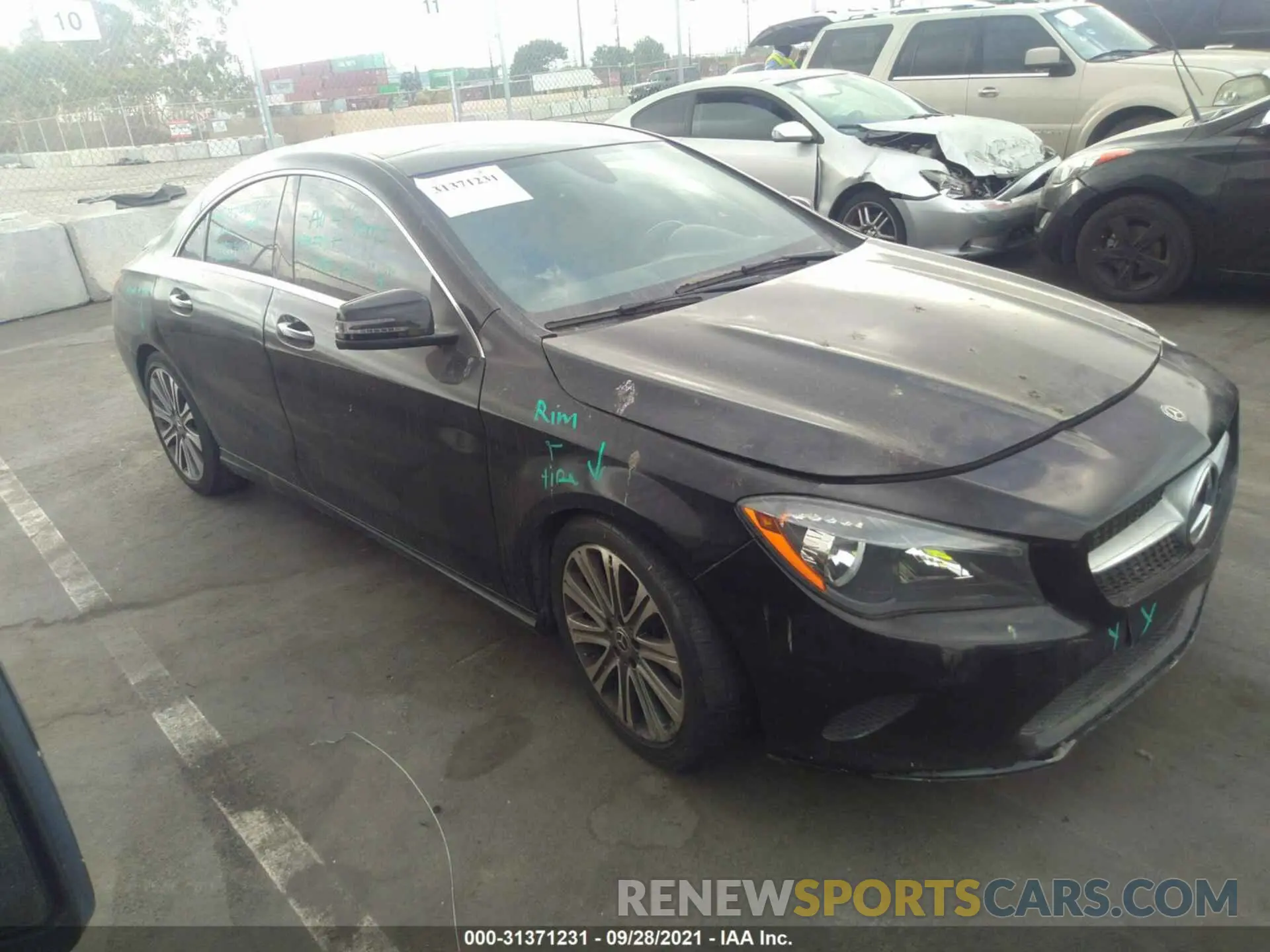 1 fotografías del automóvil dañado WDDSJ4EB6KN721622 MERCEDES-BENZ CLA 2019