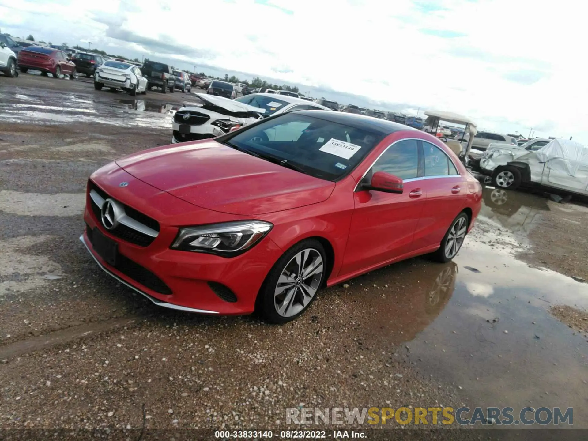 2 fotografías del automóvil dañado WDDSJ4EB6KN776250 MERCEDES-BENZ CLA 2019
