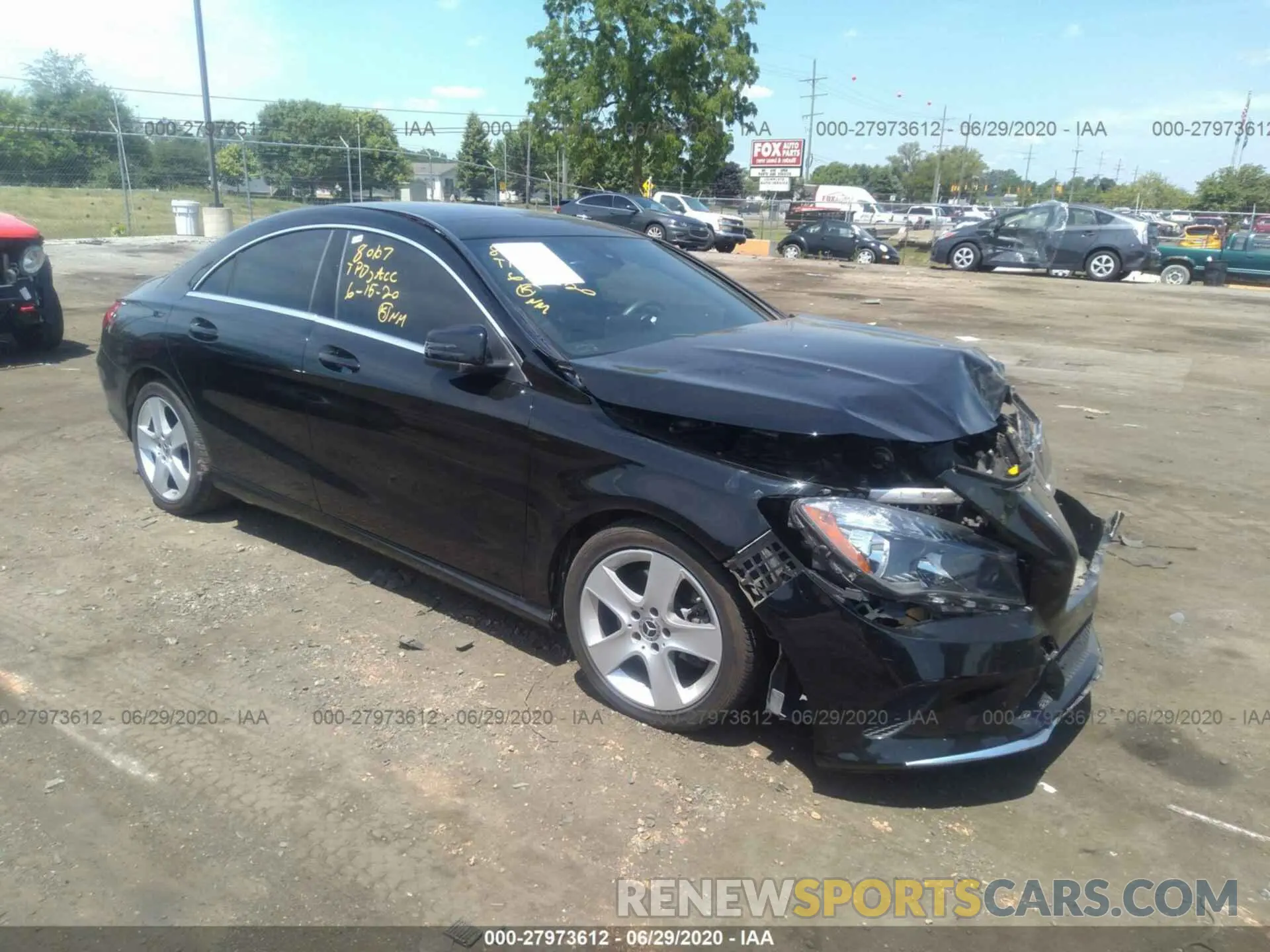1 fotografías del automóvil dañado WDDSJ4EB9KN739564 MERCEDES-BENZ CLA 2019