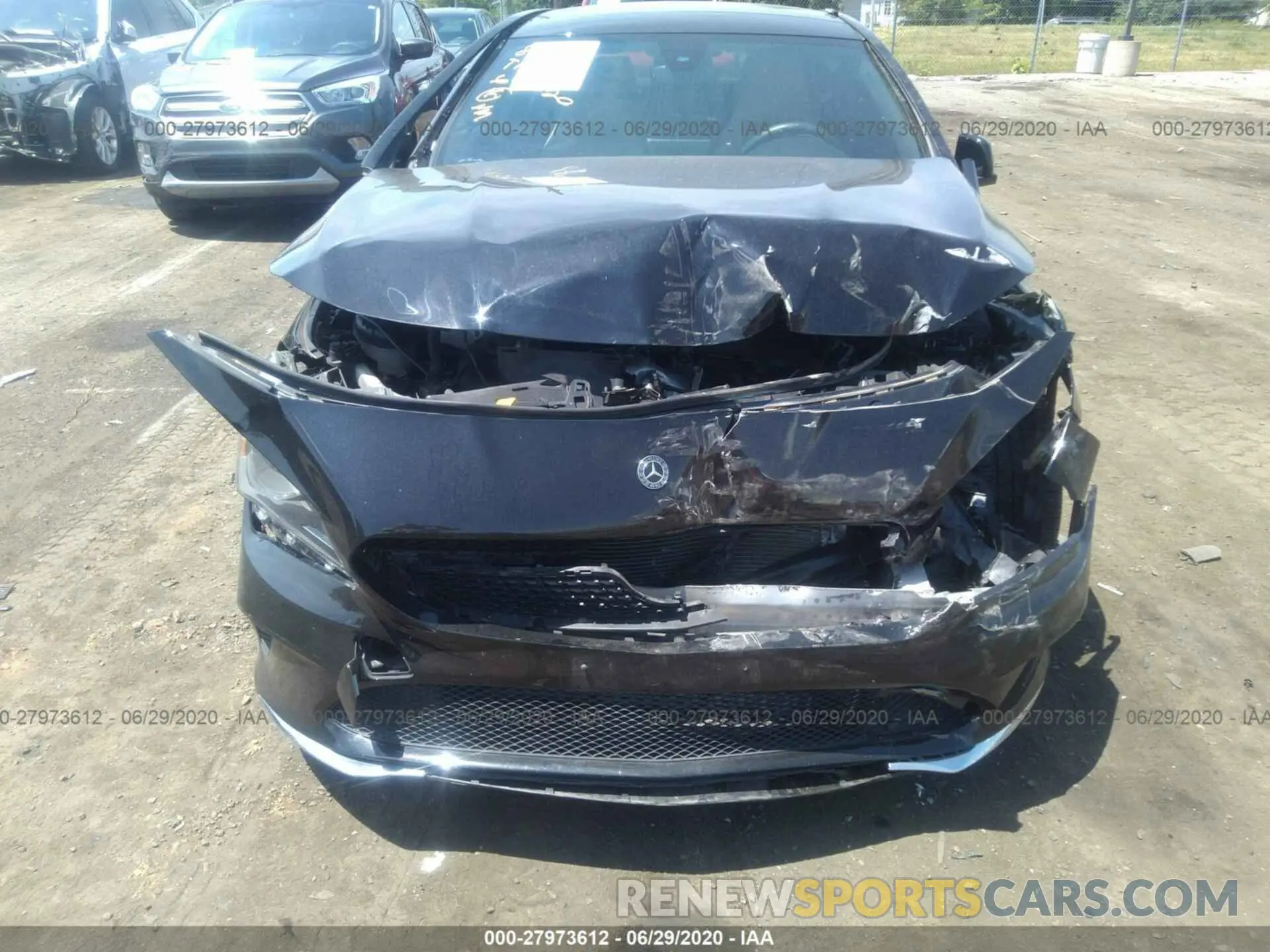 6 fotografías del automóvil dañado WDDSJ4EB9KN739564 MERCEDES-BENZ CLA 2019