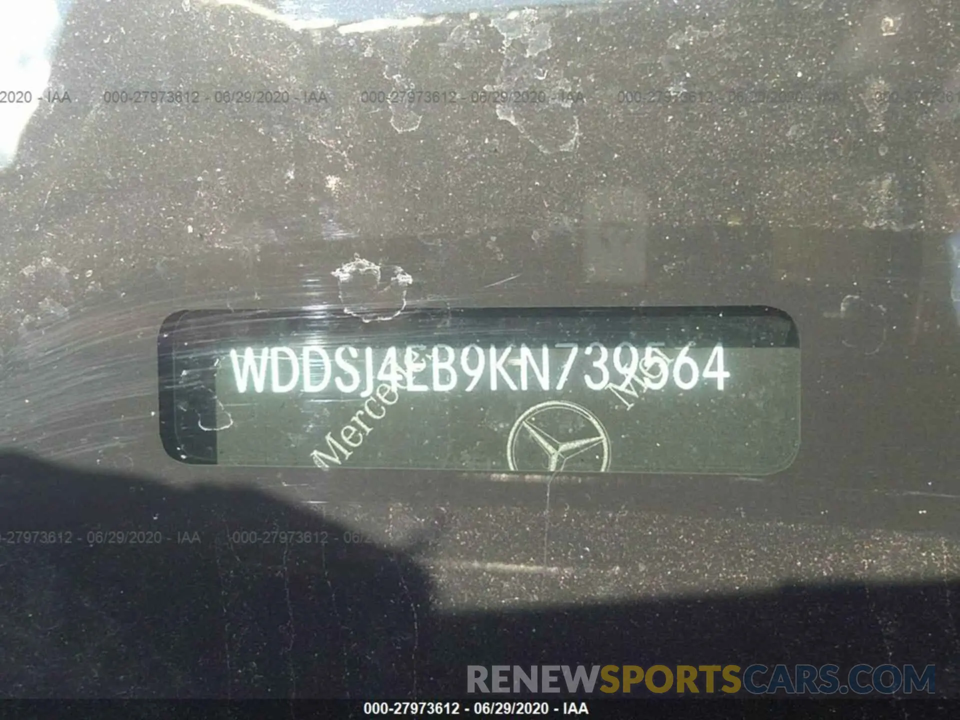 9 fotografías del automóvil dañado WDDSJ4EB9KN739564 MERCEDES-BENZ CLA 2019