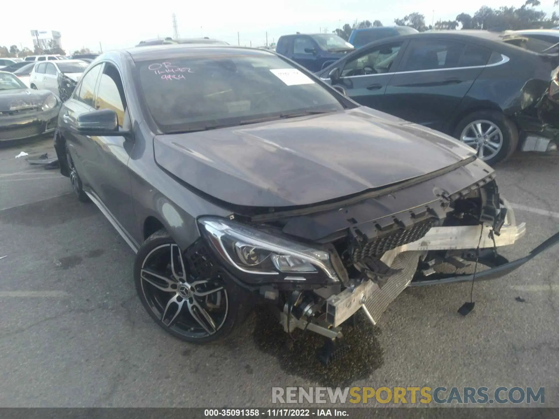 1 fotografías del automóvil dañado WDDSJ4EB9KN759989 MERCEDES-BENZ CLA 2019