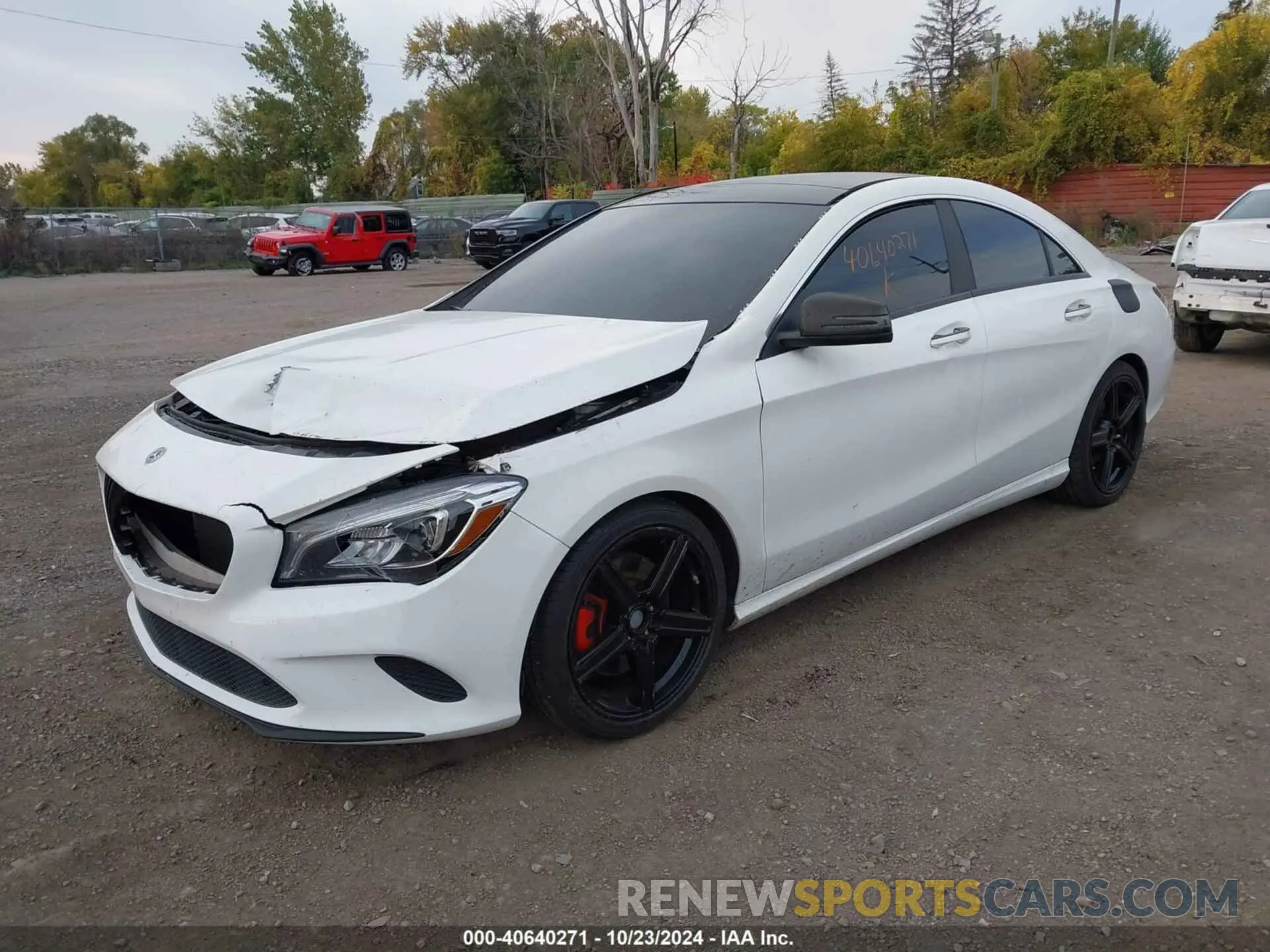 2 fotografías del automóvil dañado WDDSJ4GB5KN718997 MERCEDES-BENZ CLA 2019