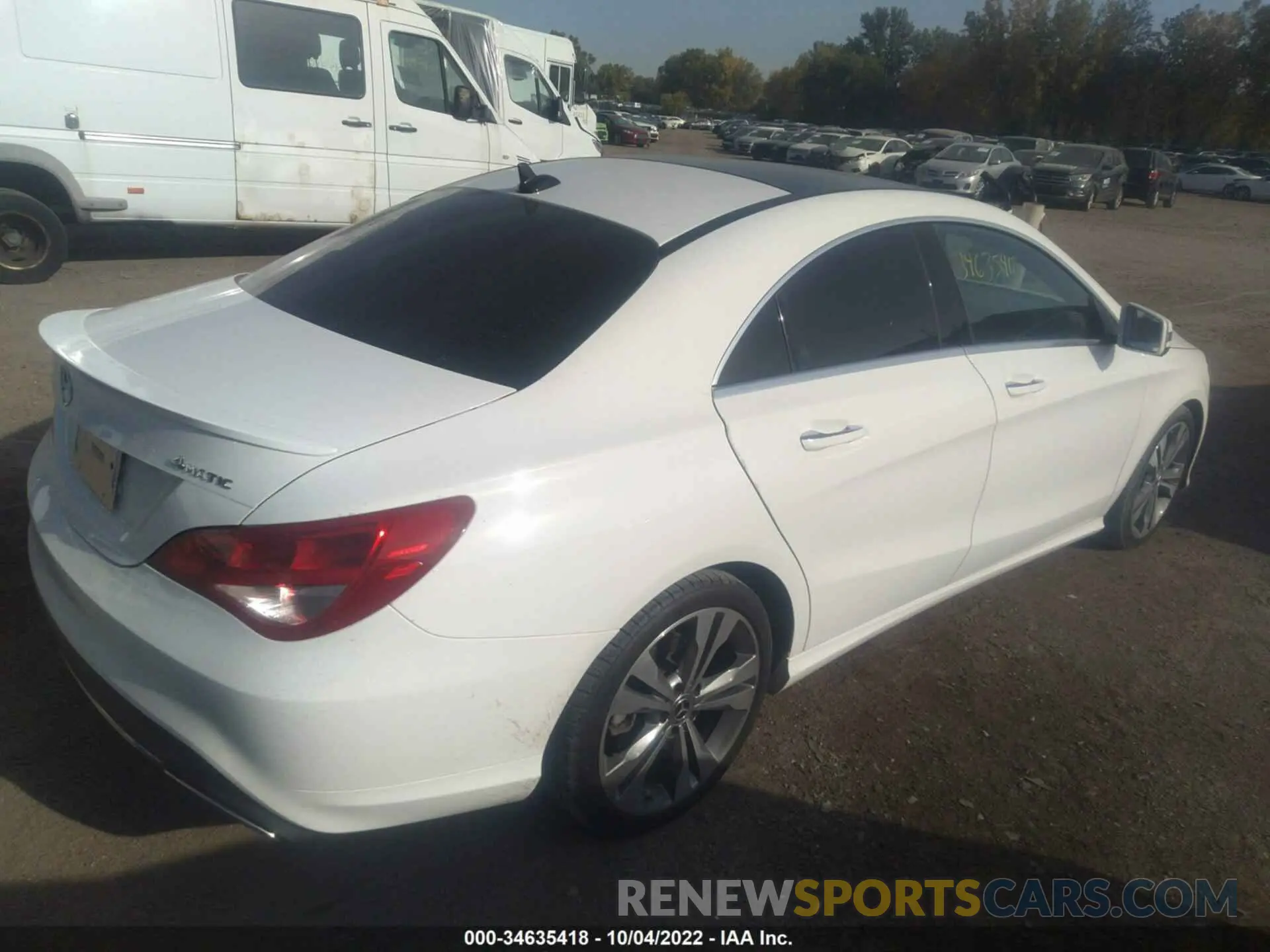 4 fotografías del automóvil dañado WDDSJ4GB8KN726656 MERCEDES-BENZ CLA 2019