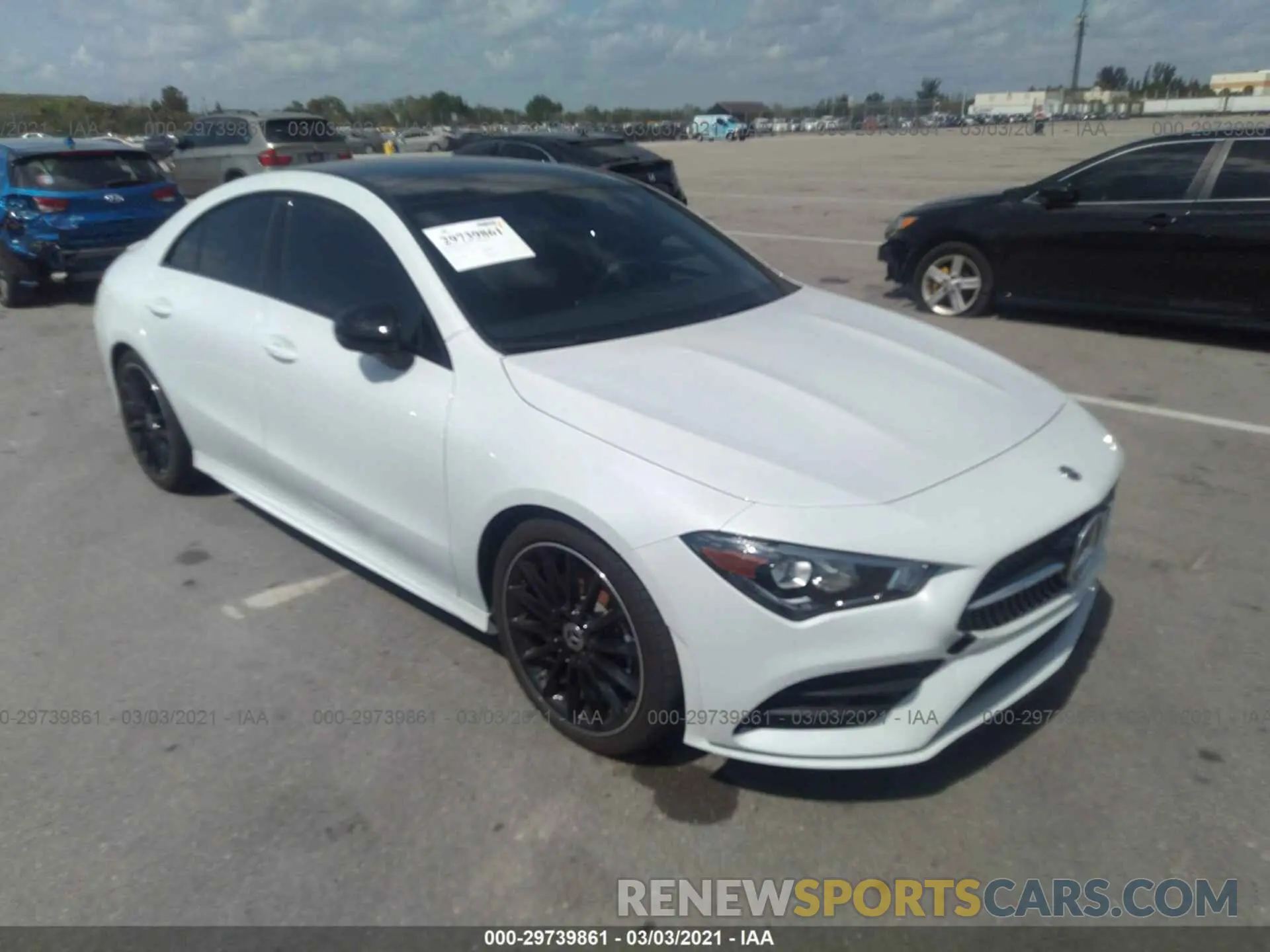 1 fotografías del automóvil dañado W1K5J4GB3LN091277 MERCEDES-BENZ CLA 2020