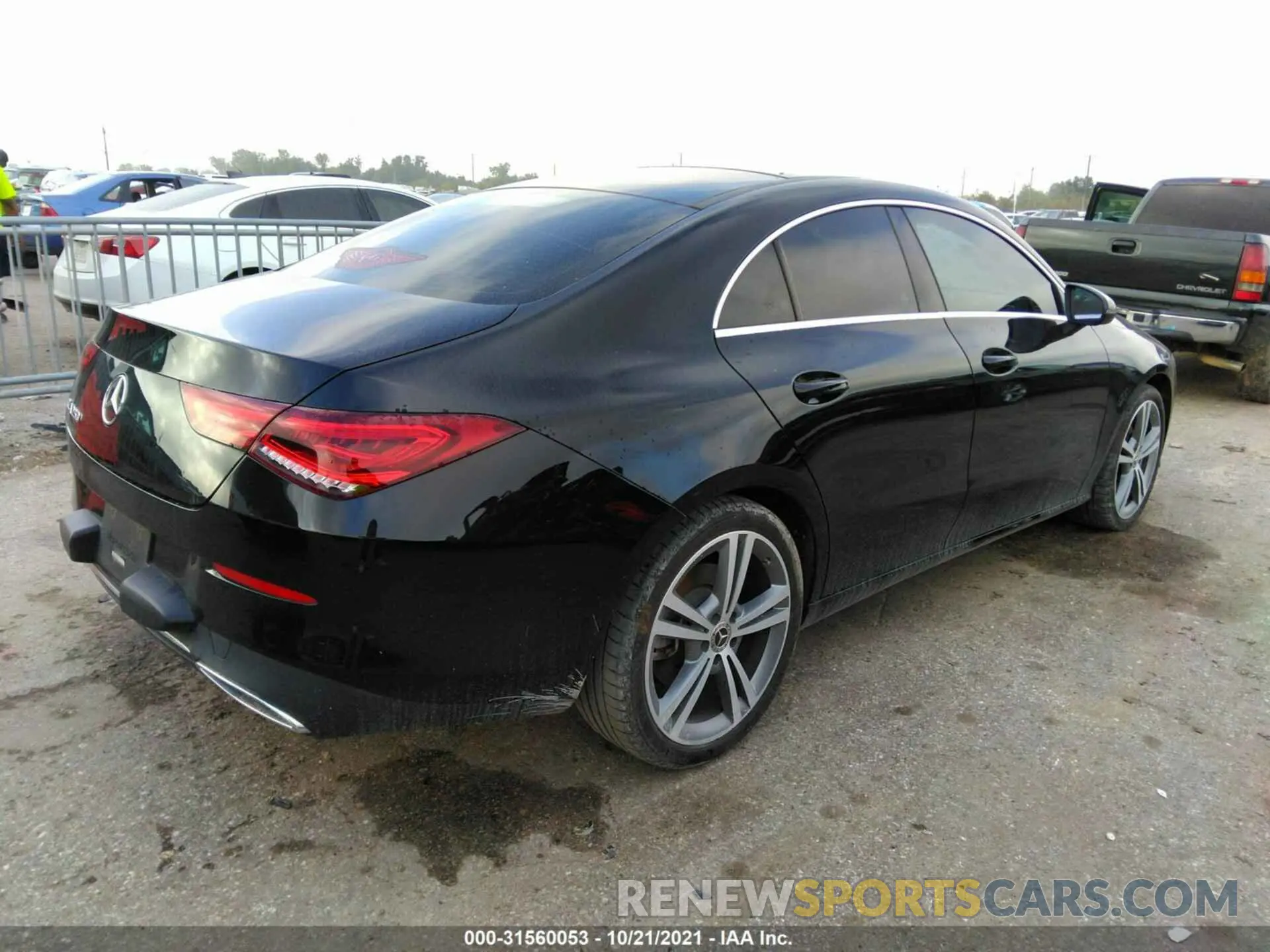 4 fotografías del automóvil dañado W1K5J4GB4LN082331 MERCEDES-BENZ CLA 2020