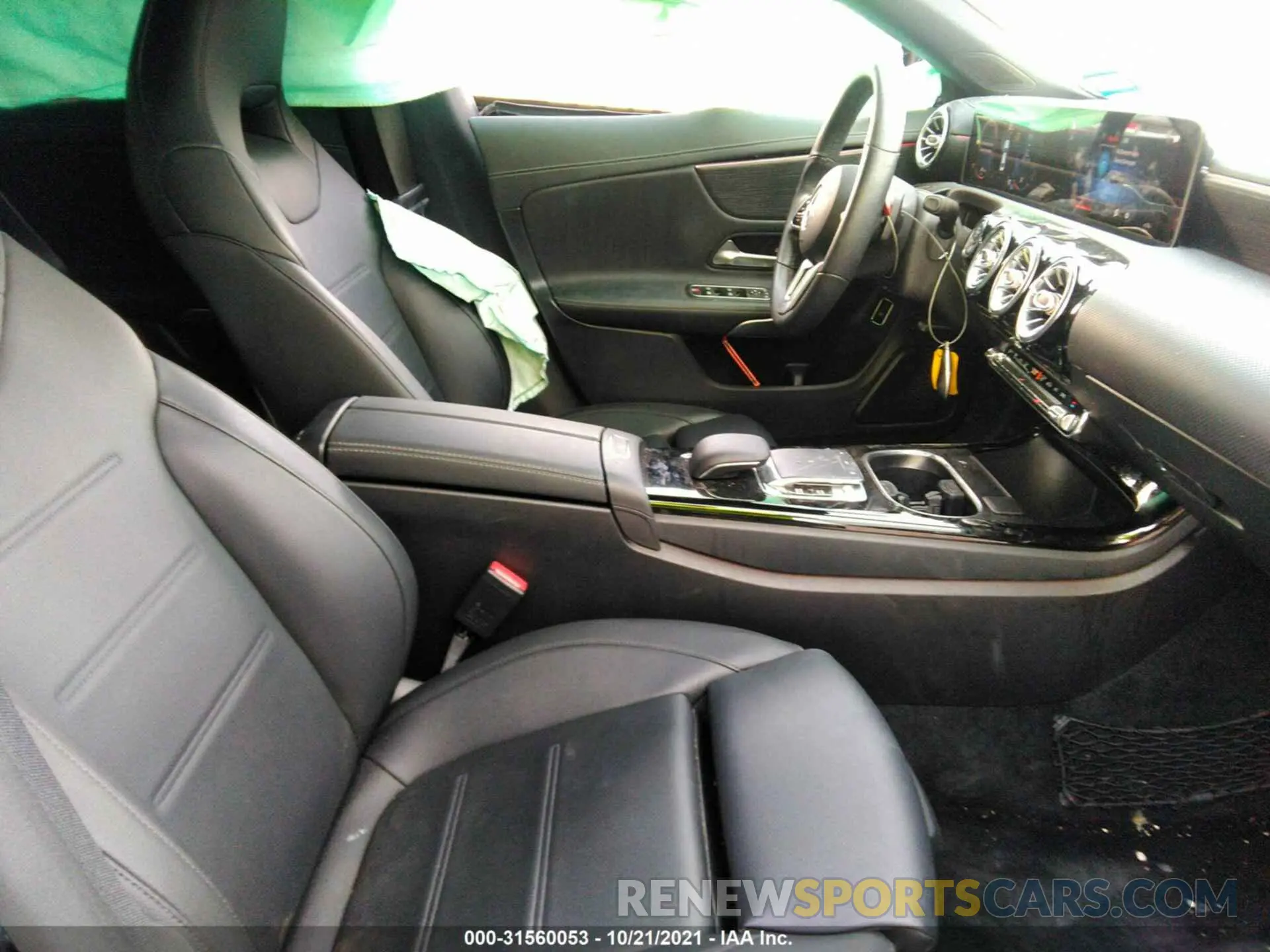 5 fotografías del automóvil dañado W1K5J4GB4LN082331 MERCEDES-BENZ CLA 2020