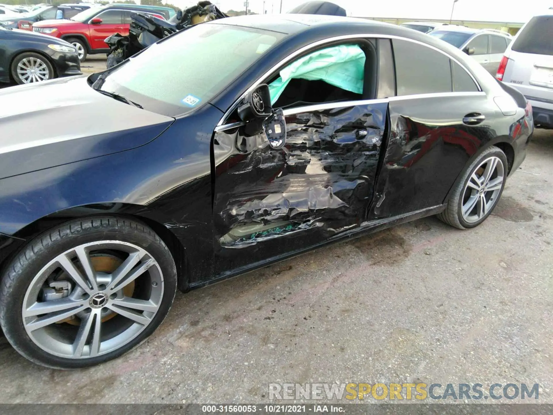 6 fotografías del automóvil dañado W1K5J4GB4LN082331 MERCEDES-BENZ CLA 2020