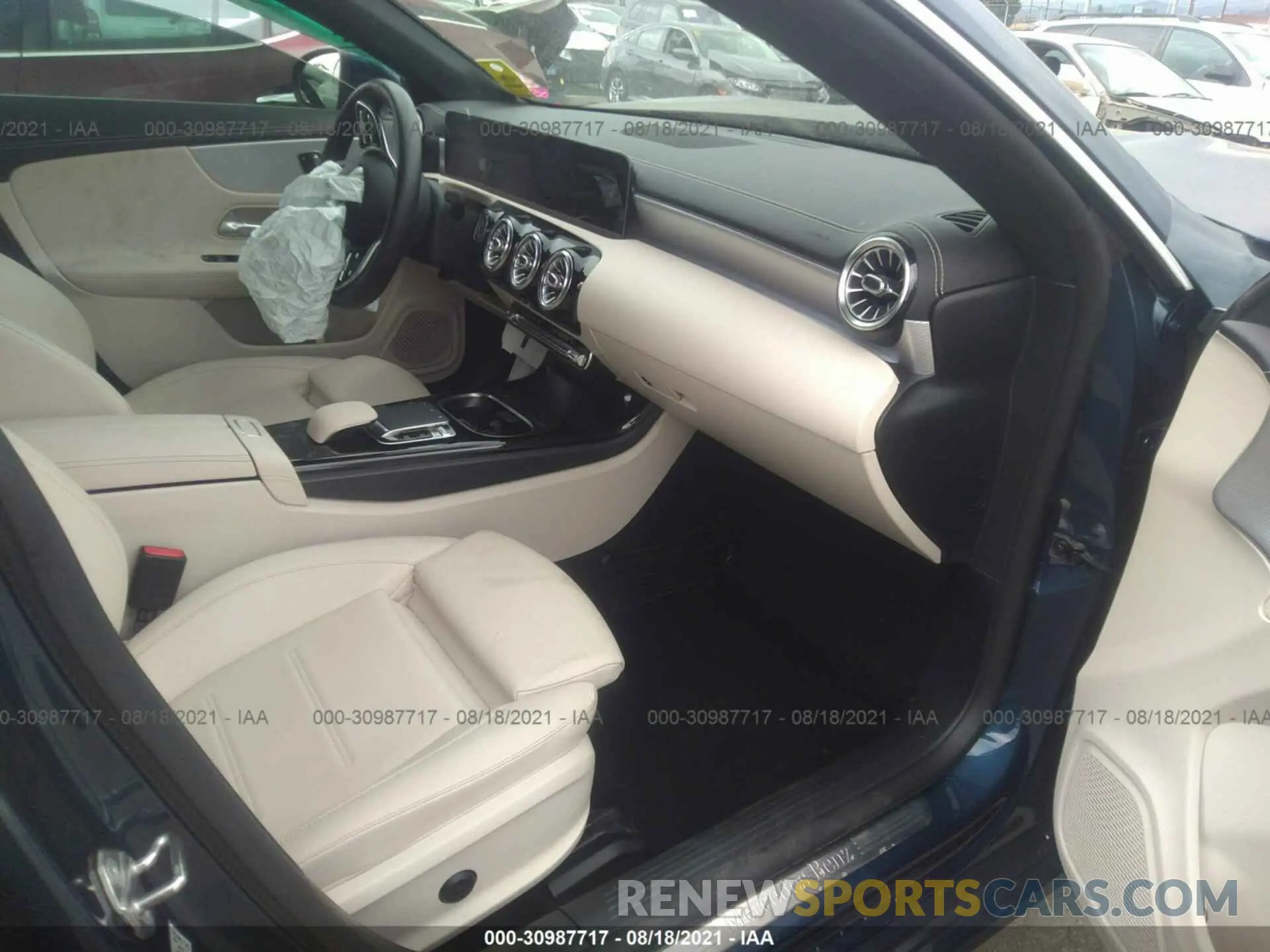 5 fotografías del automóvil dañado W1K5J4GB7LN124992 MERCEDES-BENZ CLA 2020