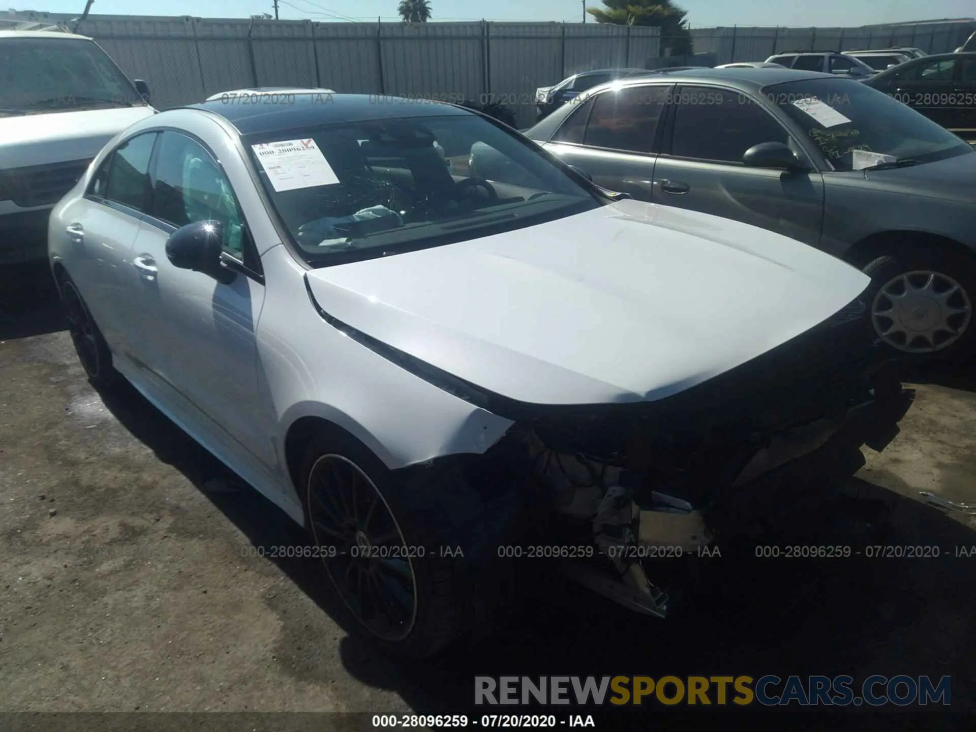 1 fotografías del automóvil dañado W1K5J4GBXLN091034 MERCEDES-BENZ CLA 2020
