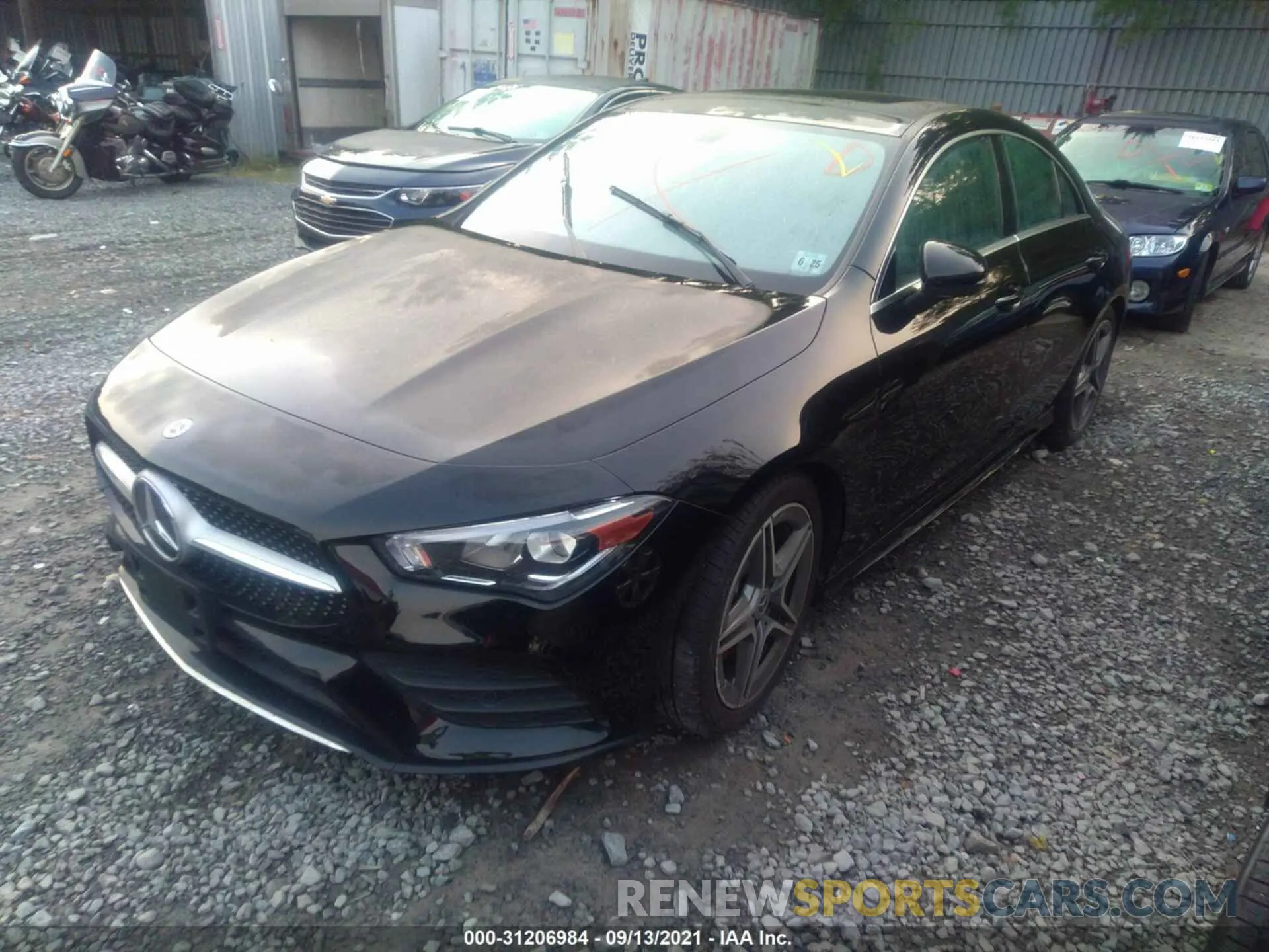 2 fotografías del automóvil dañado W1K5J4HB7LN095203 MERCEDES-BENZ CLA 2020
