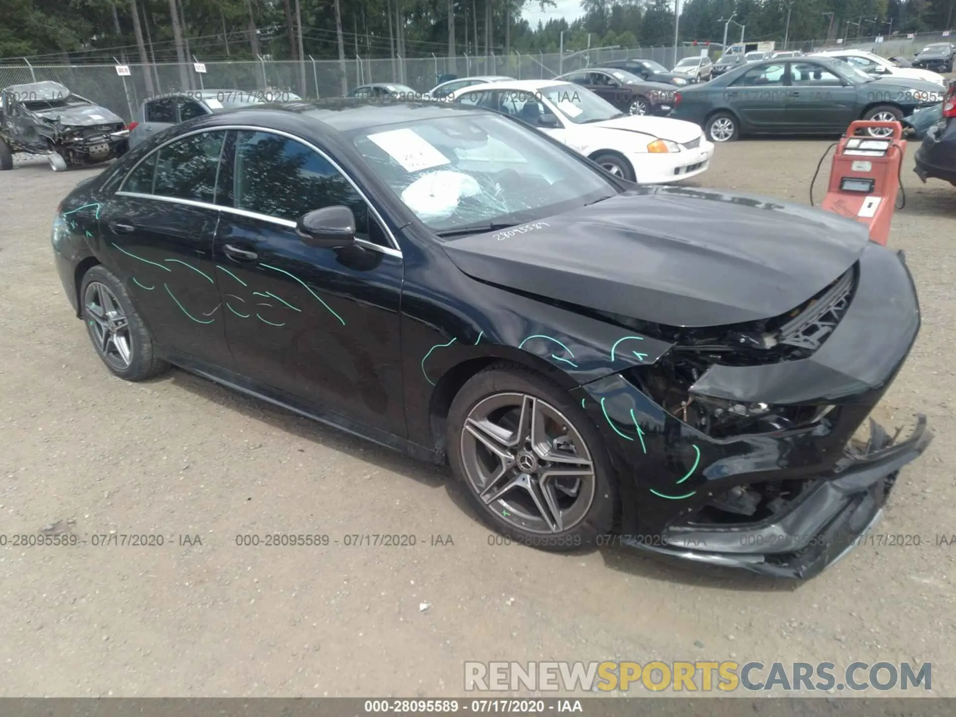 1 fotografías del automóvil dañado W1K5J4HBXLN085409 MERCEDES-BENZ CLA 2020