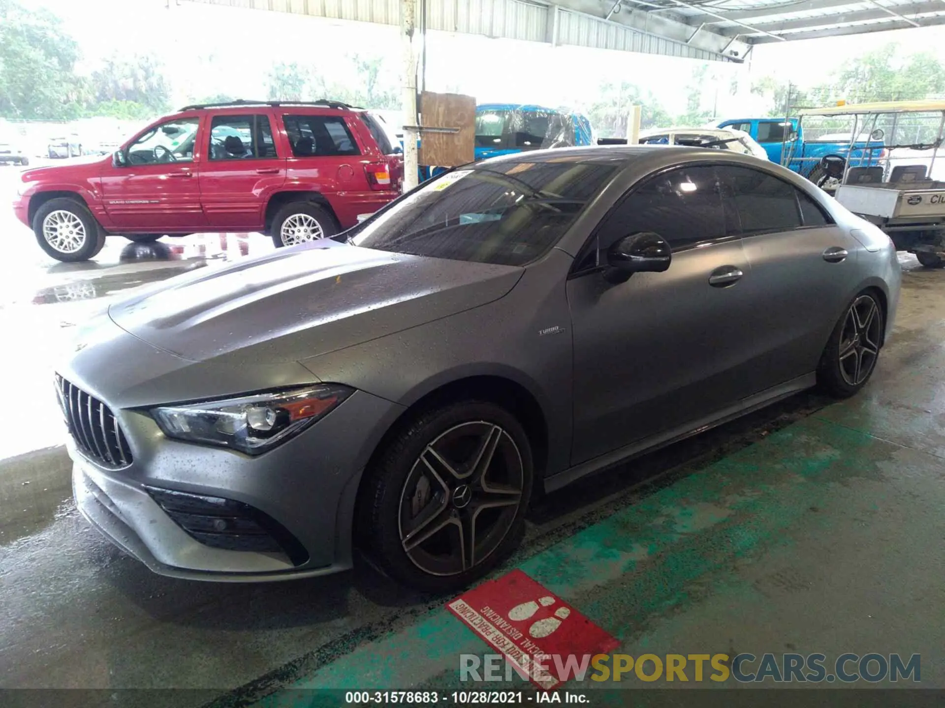 2 fotografías del automóvil dañado W1K5J5BB1LN118134 MERCEDES-BENZ CLA 2020