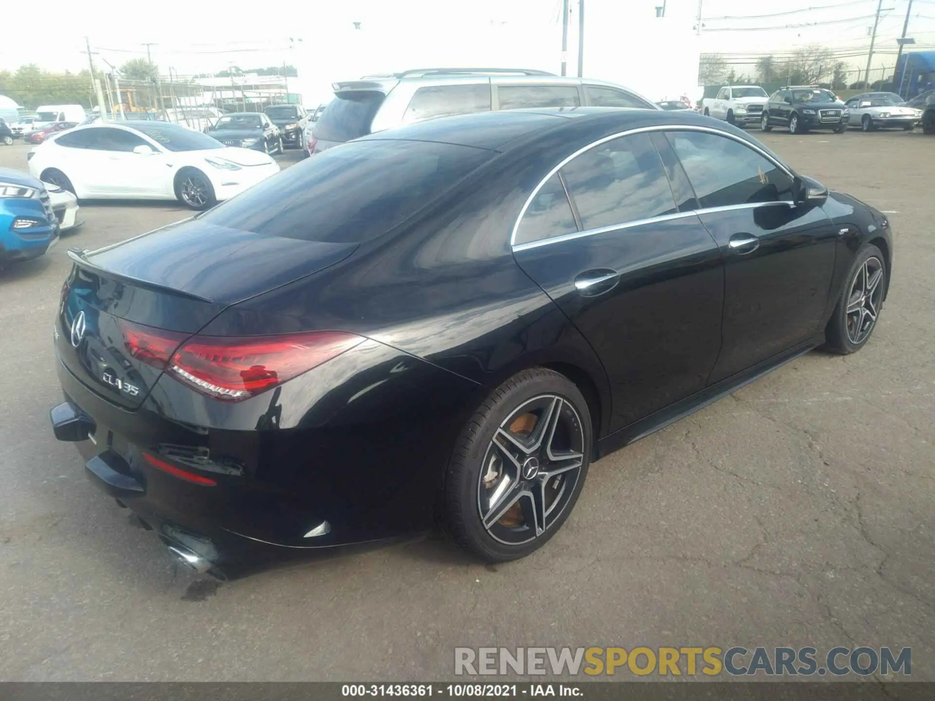 4 fotografías del automóvil dañado W1K5J5BBXLN116284 MERCEDES-BENZ CLA 2020