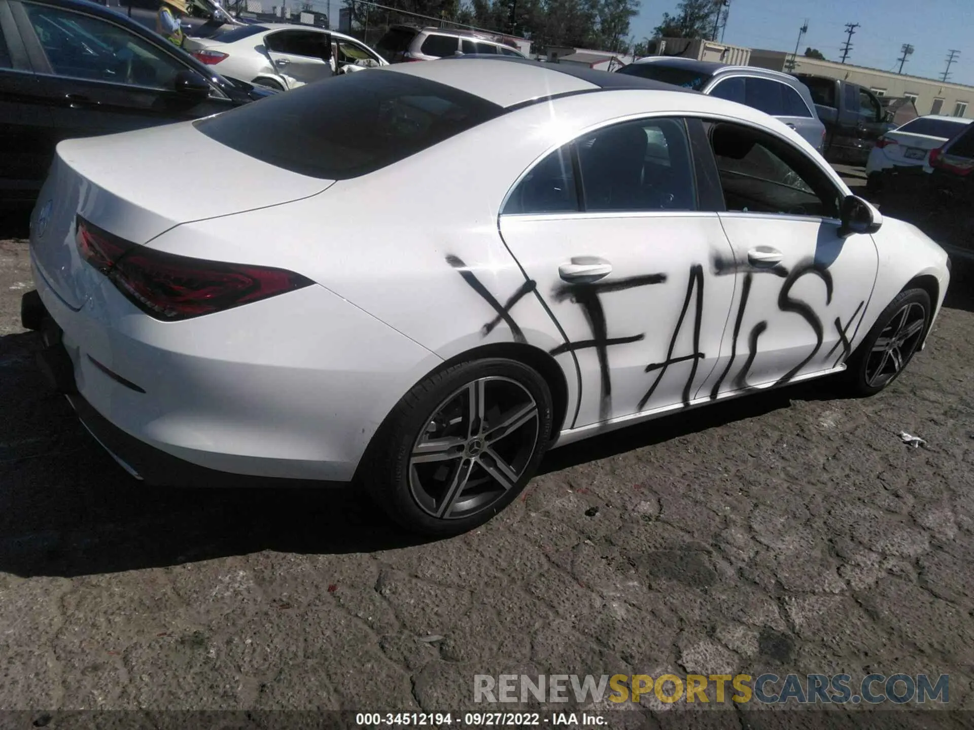4 fotografías del automóvil dañado WDD5J4GB3LN062121 MERCEDES-BENZ CLA 2020