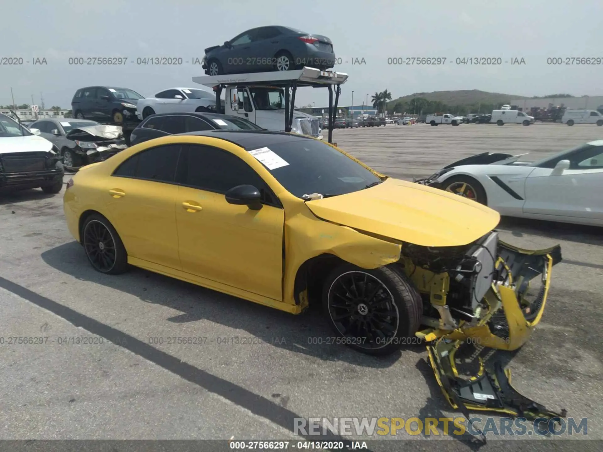 1 fotografías del automóvil dañado WDD5J4GB6LN059777 MERCEDES-BENZ CLA 2020