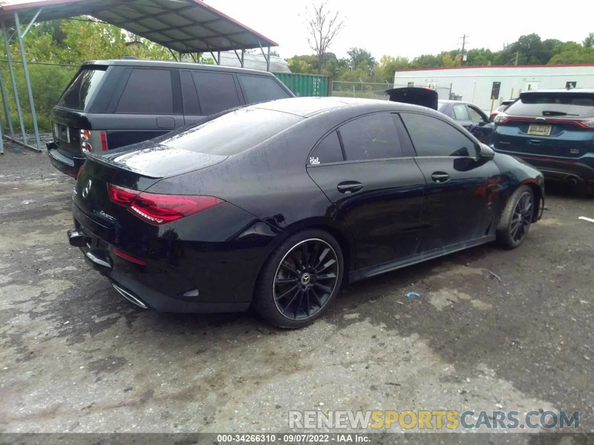 4 fotografías del automóvil dañado WDD5J4HB4LN040322 MERCEDES-BENZ CLA 2020