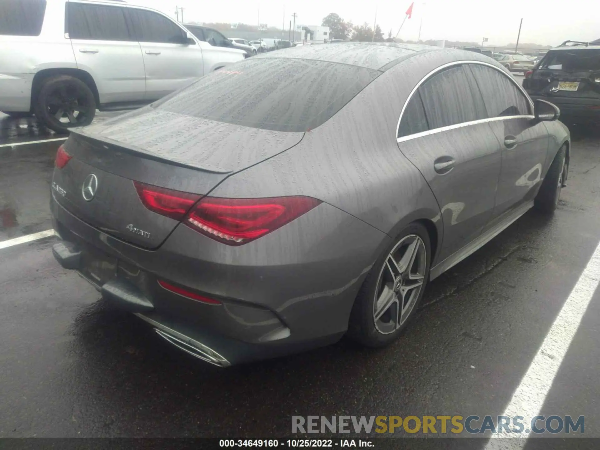 4 fotografías del automóvil dañado WDD5J4HB6LN044484 MERCEDES-BENZ CLA 2020