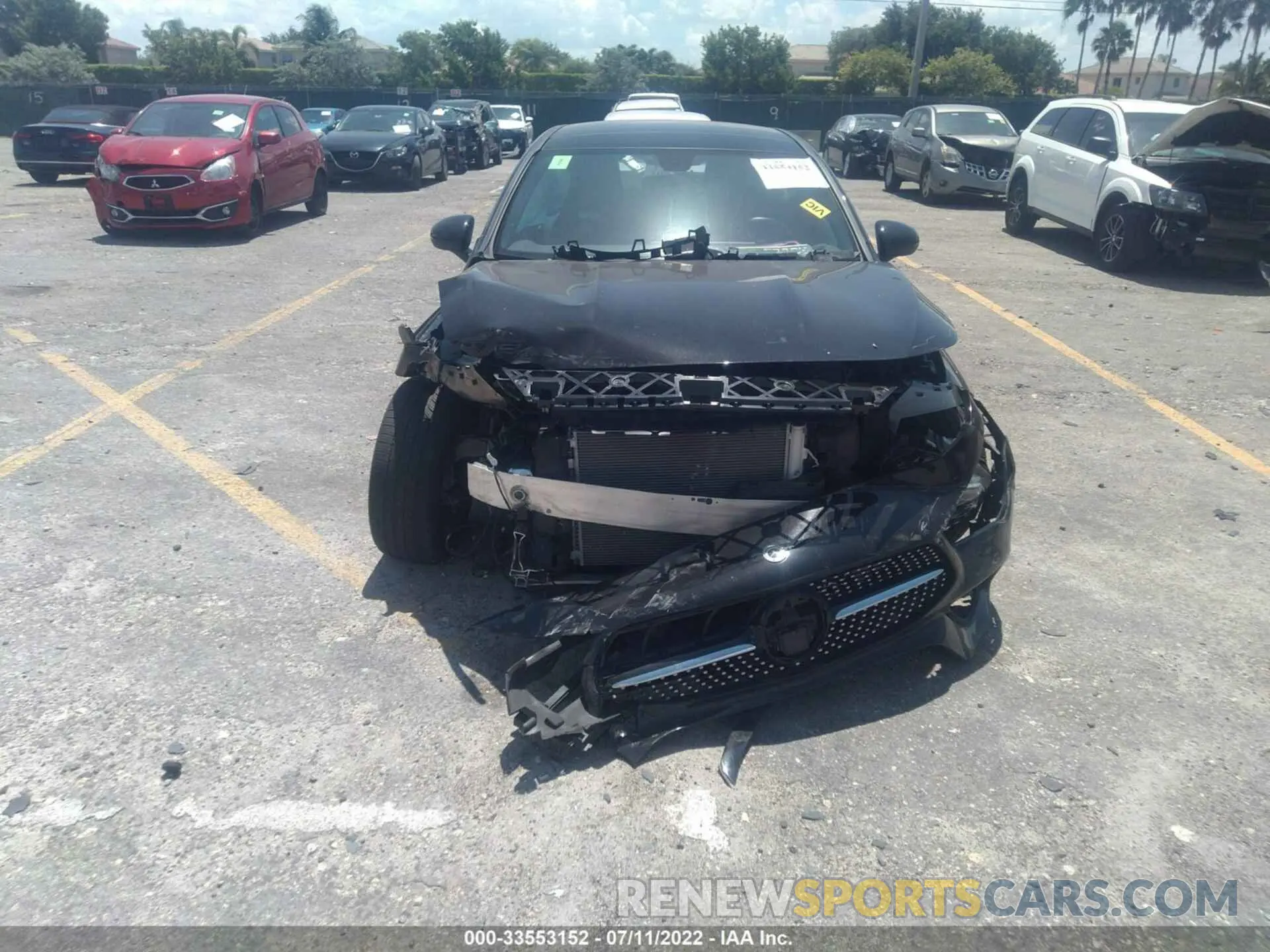 6 fotografías del automóvil dañado W1K5J4GB2MN165919 MERCEDES-BENZ CLA 2021